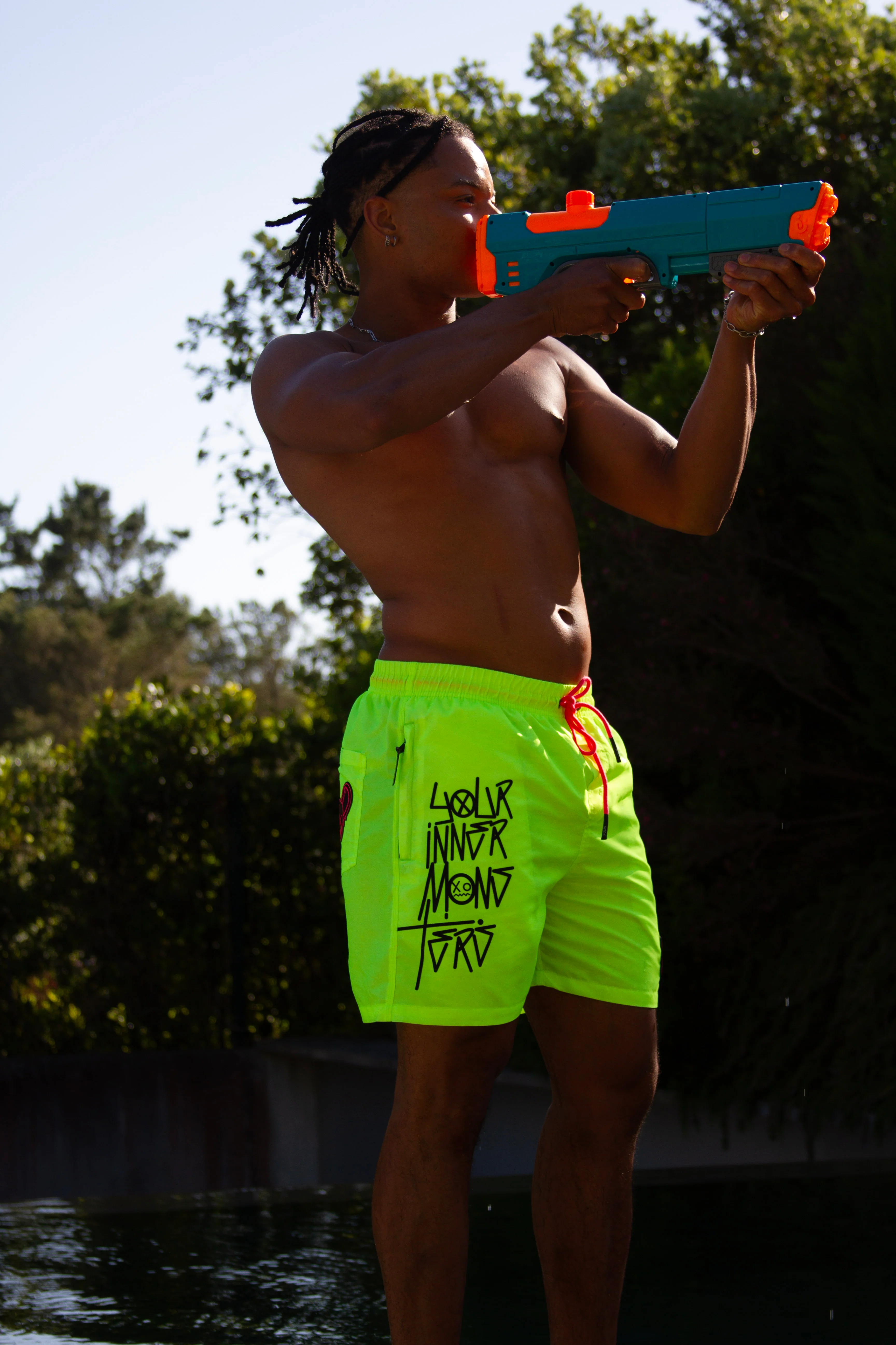 SWIM SHORTS NR YELLOW