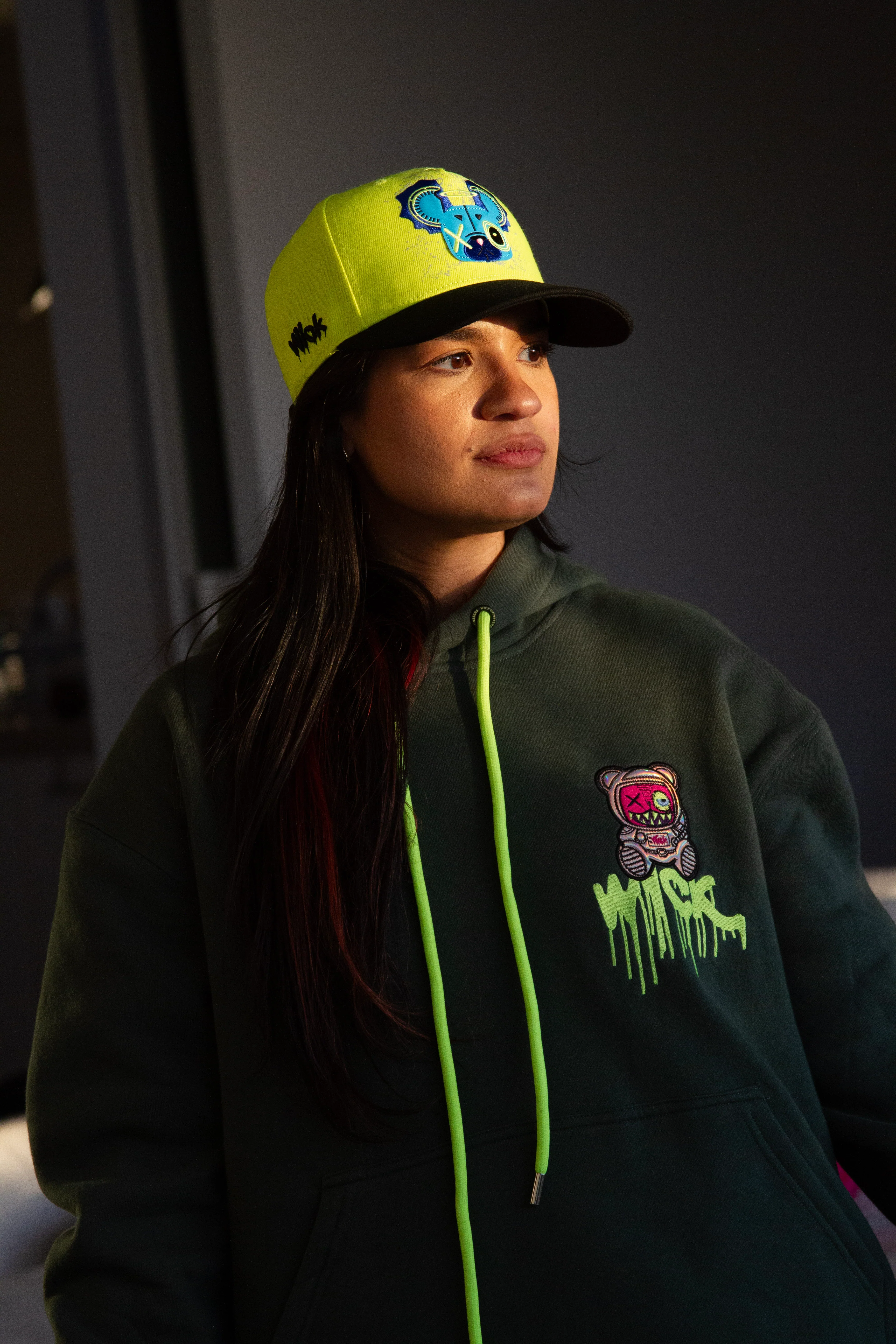 MOSS GREEN SWEATSHIRT GREEN SPACE!