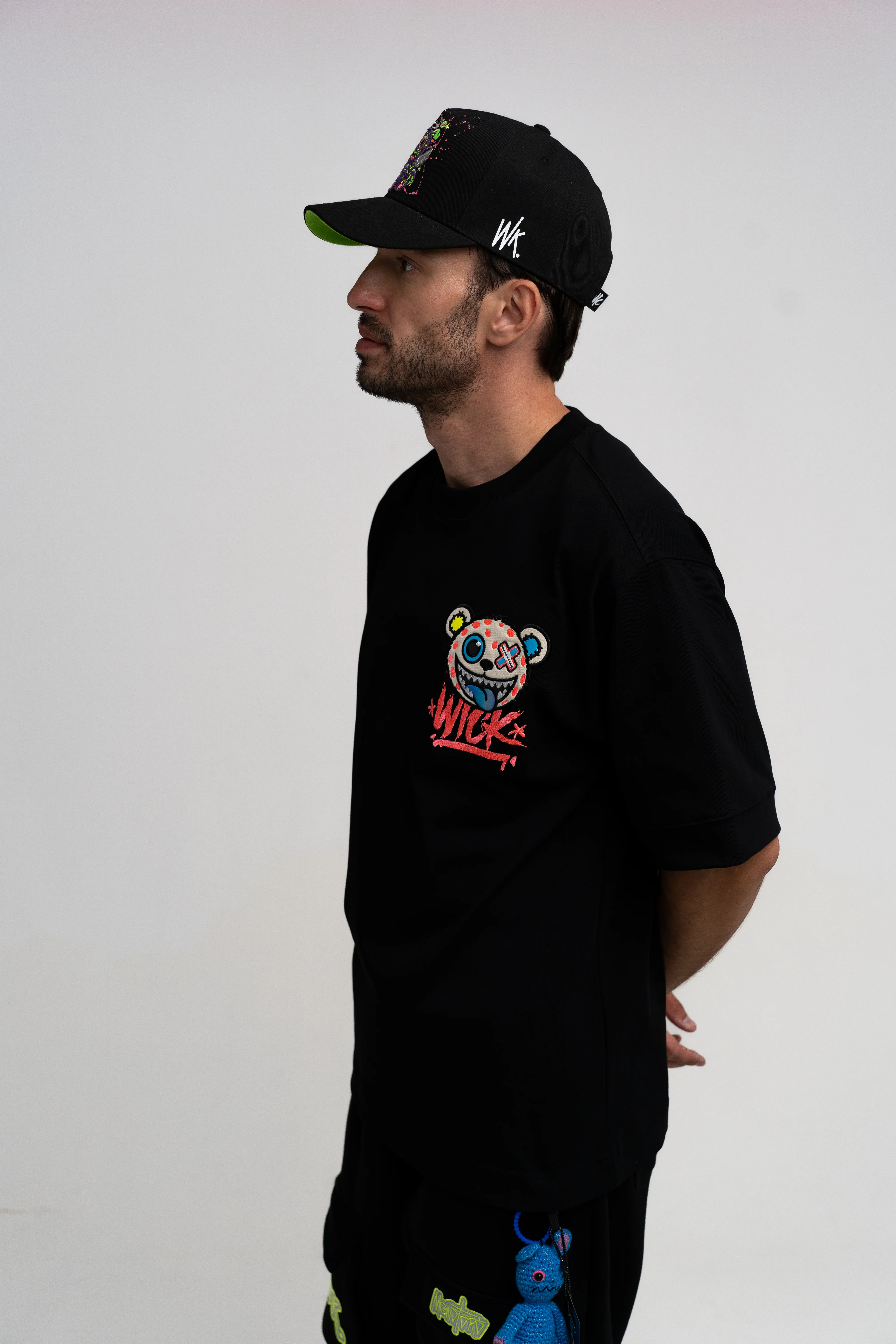 T-SHIRT OVERSIZED TOXIC BLACK