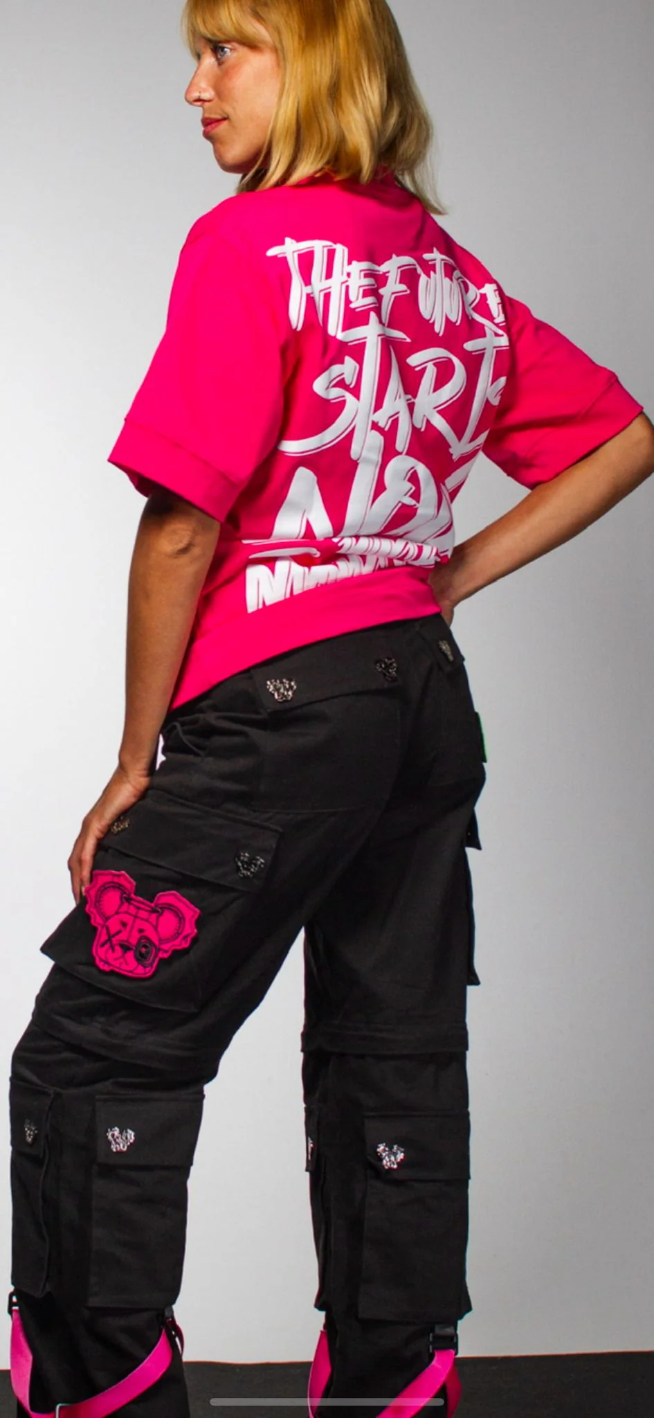 OVERSIZED NR STARTS NOW PINK