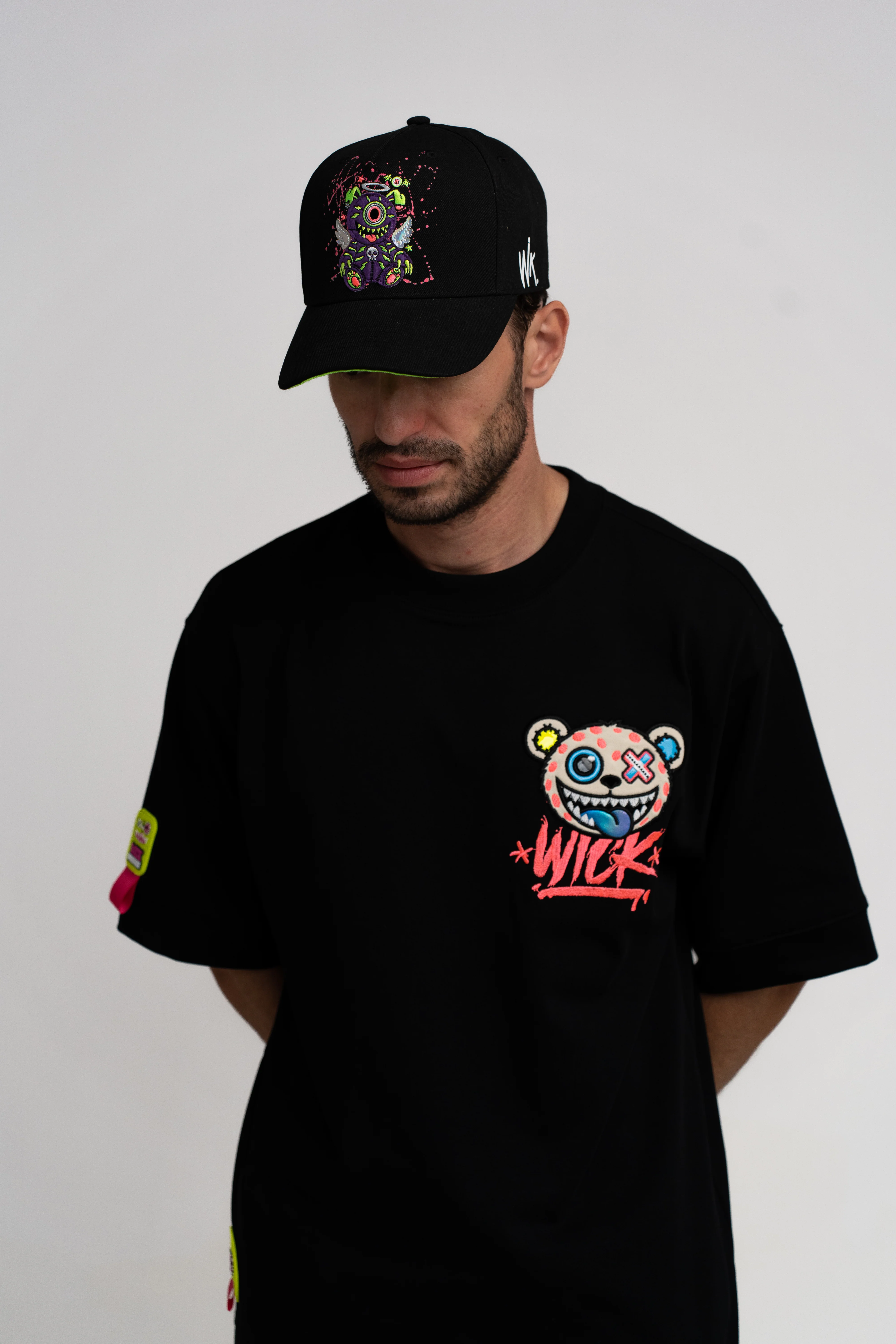 T-SHIRT OVERSIZED TOXIC BLACK