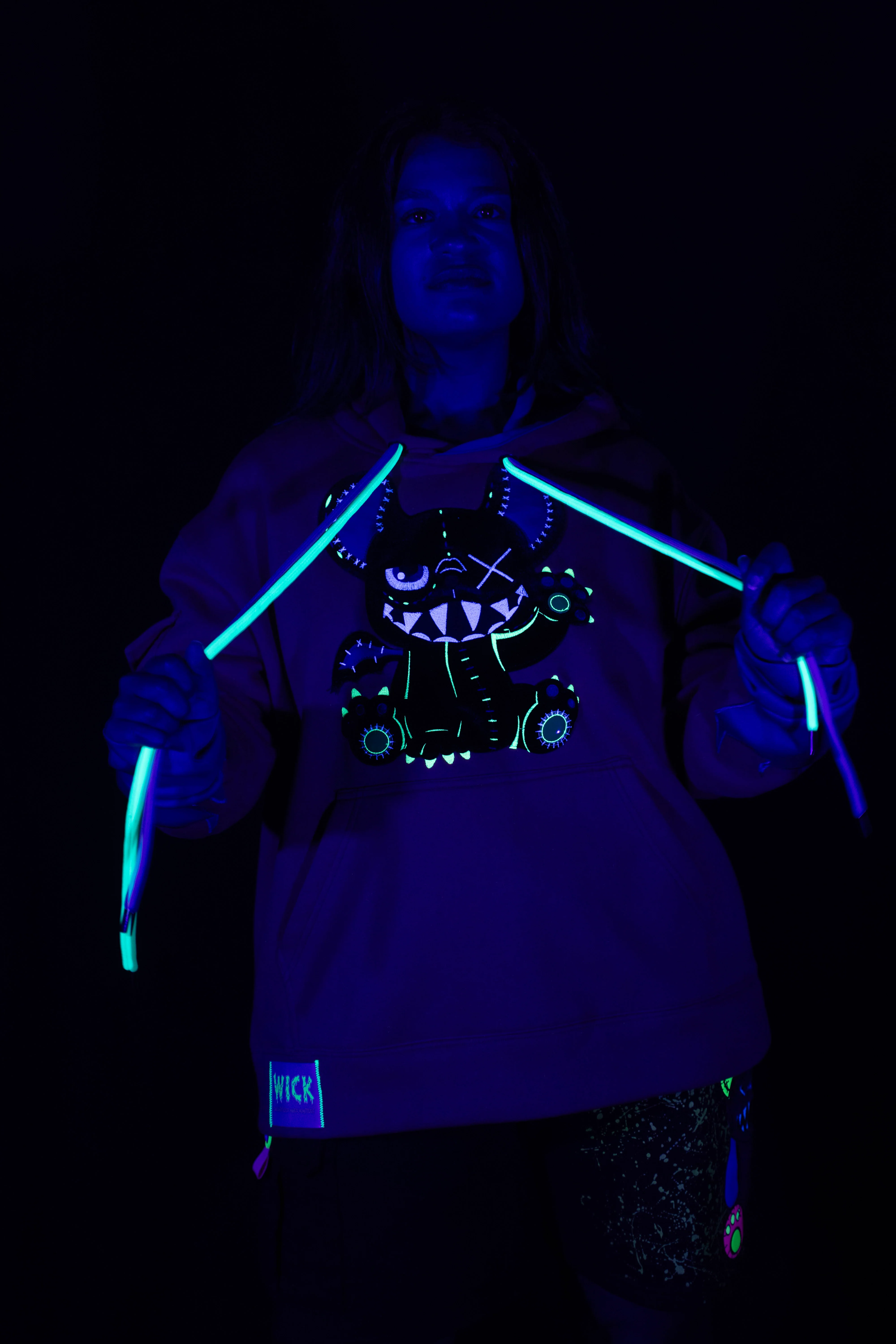 OVERSIZED HOODIE ORANGE FIRE