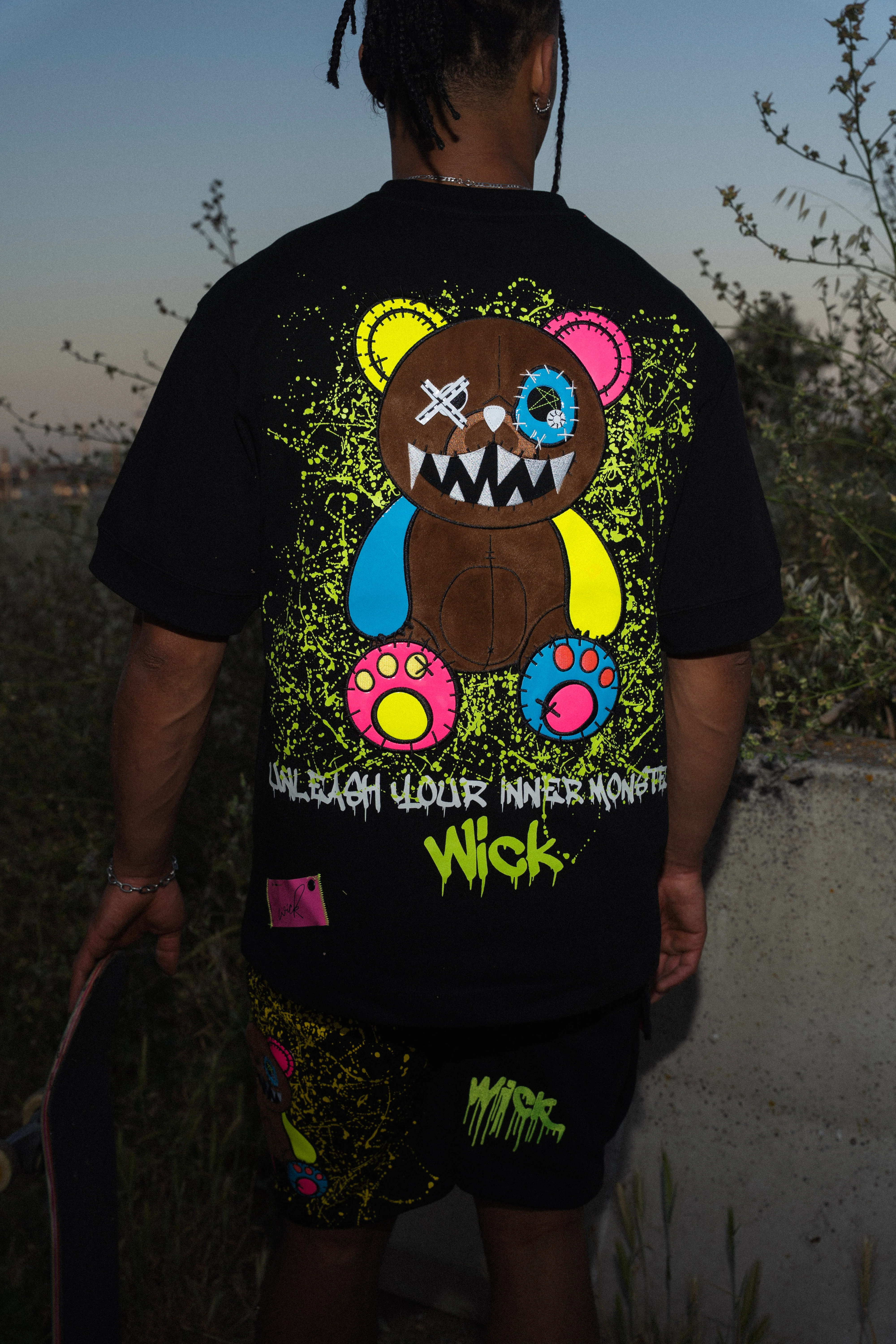 BEAR BLACK NR OVERSIZED T-SHIRT!