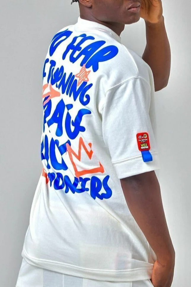 OVERSIZED NR NO FEAR WHITE