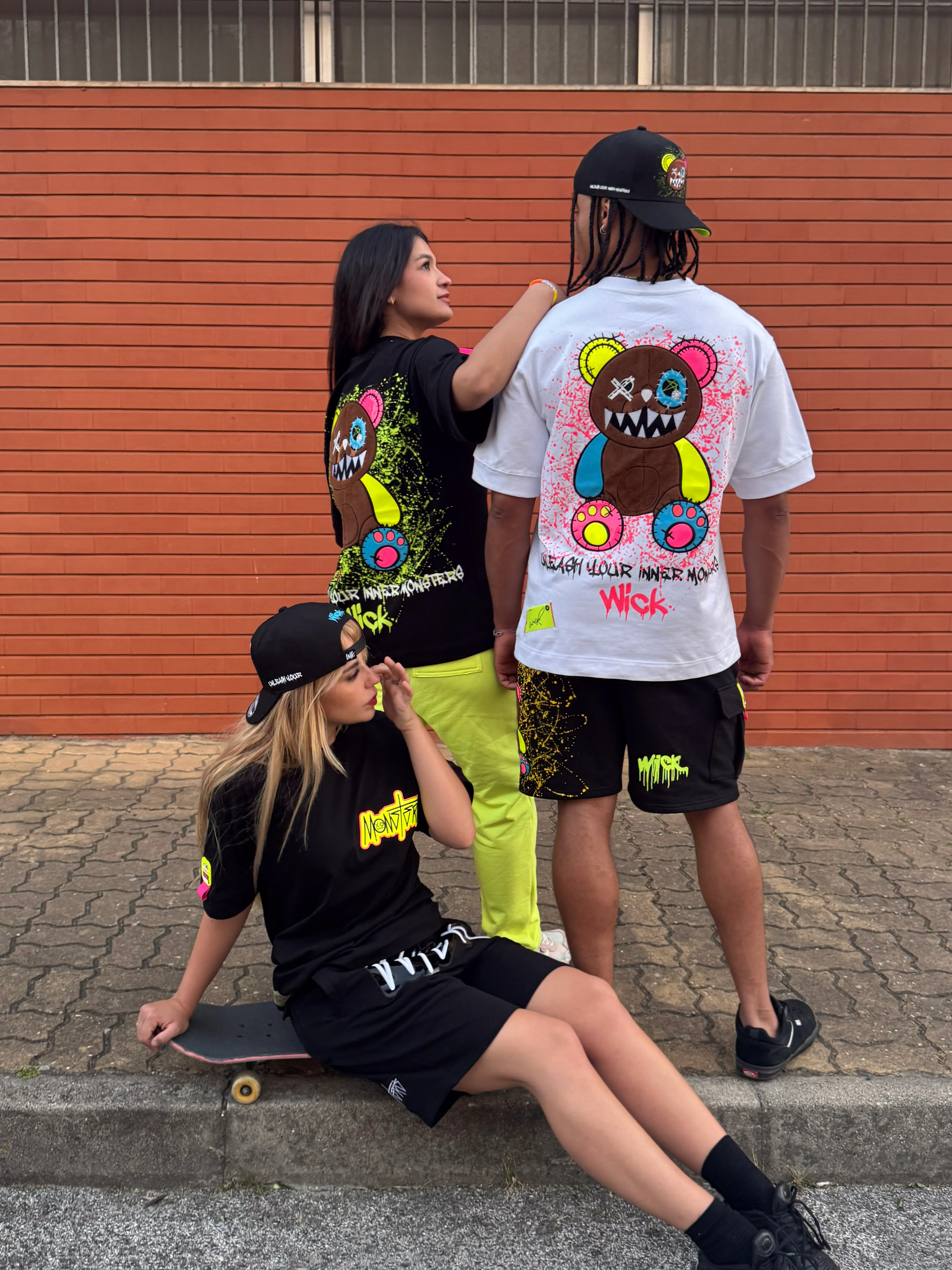 BEAR WHITE NR OVERSIZED T-SHIRT!