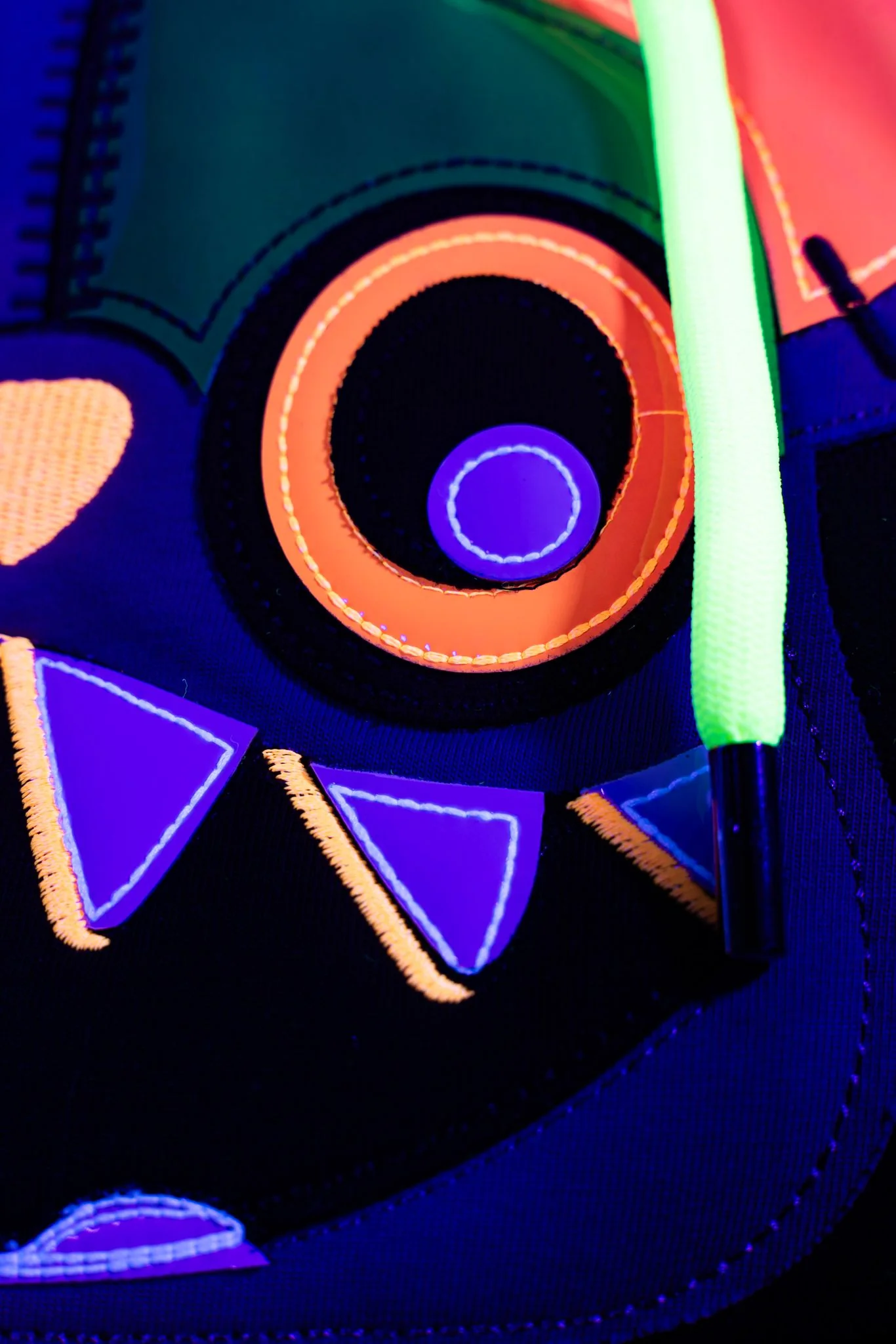 PURPLE & BLACK HOODIE!