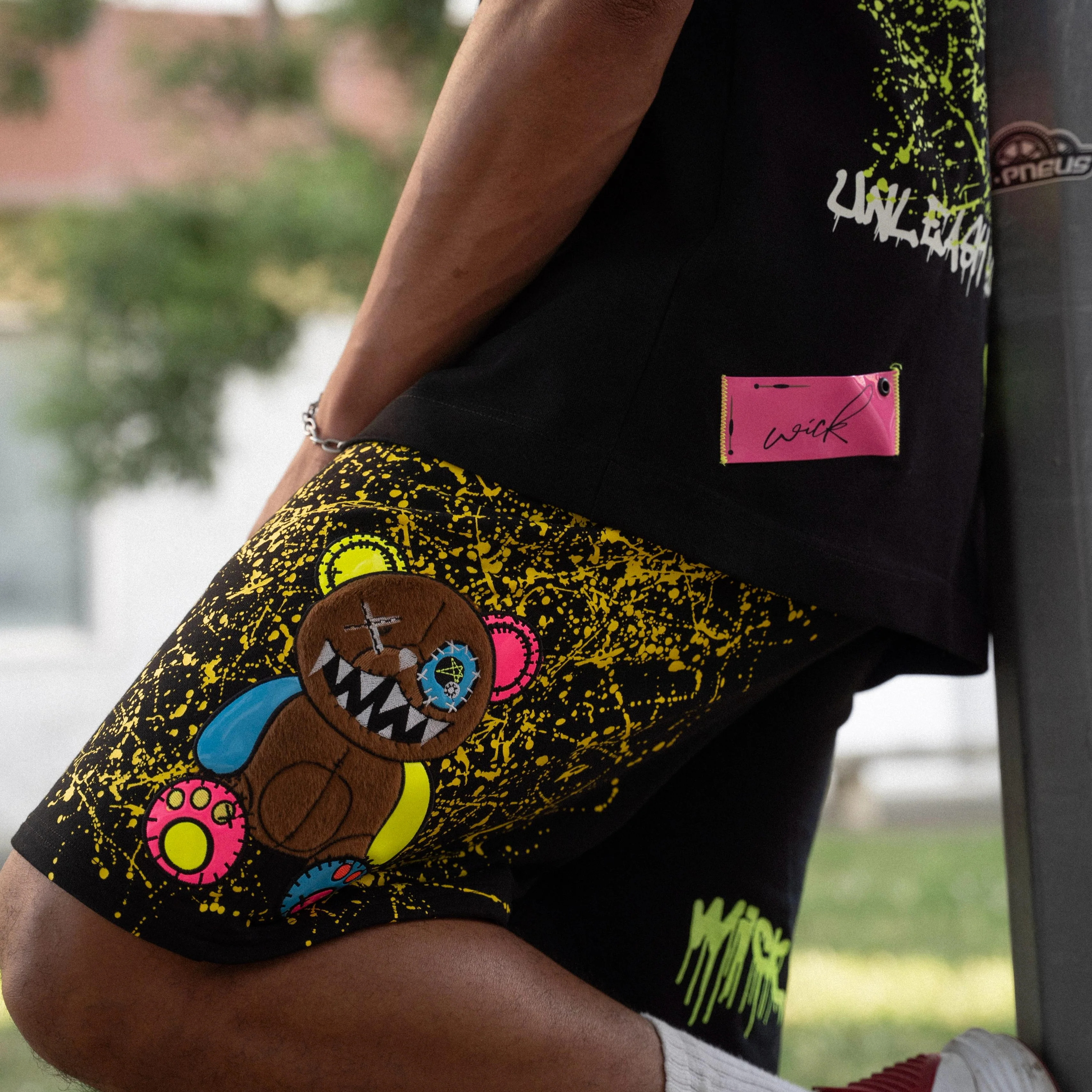 SHORTS NR BEAR BLACK