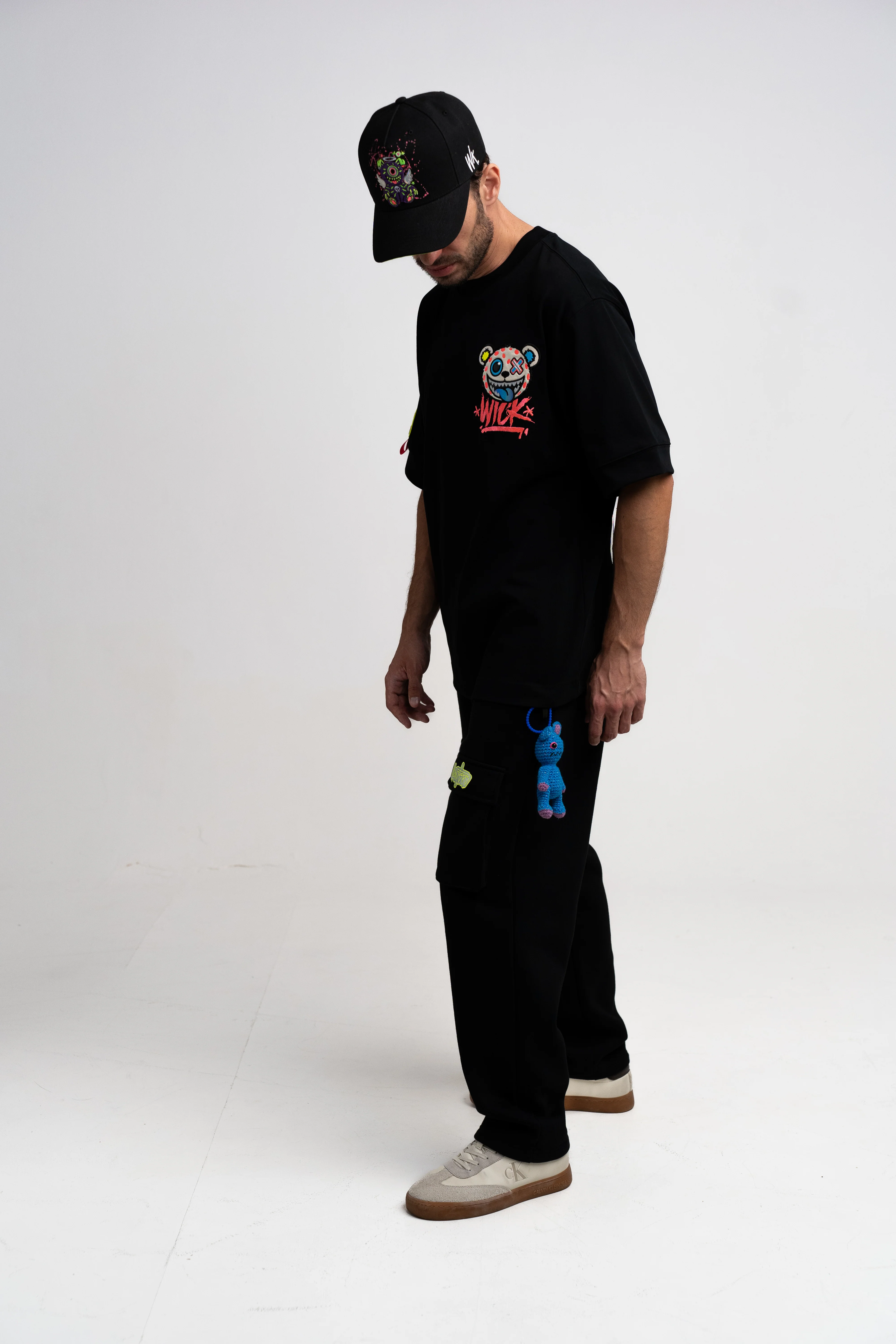 T-SHIRT OVERSIZED TOXIC BLACK