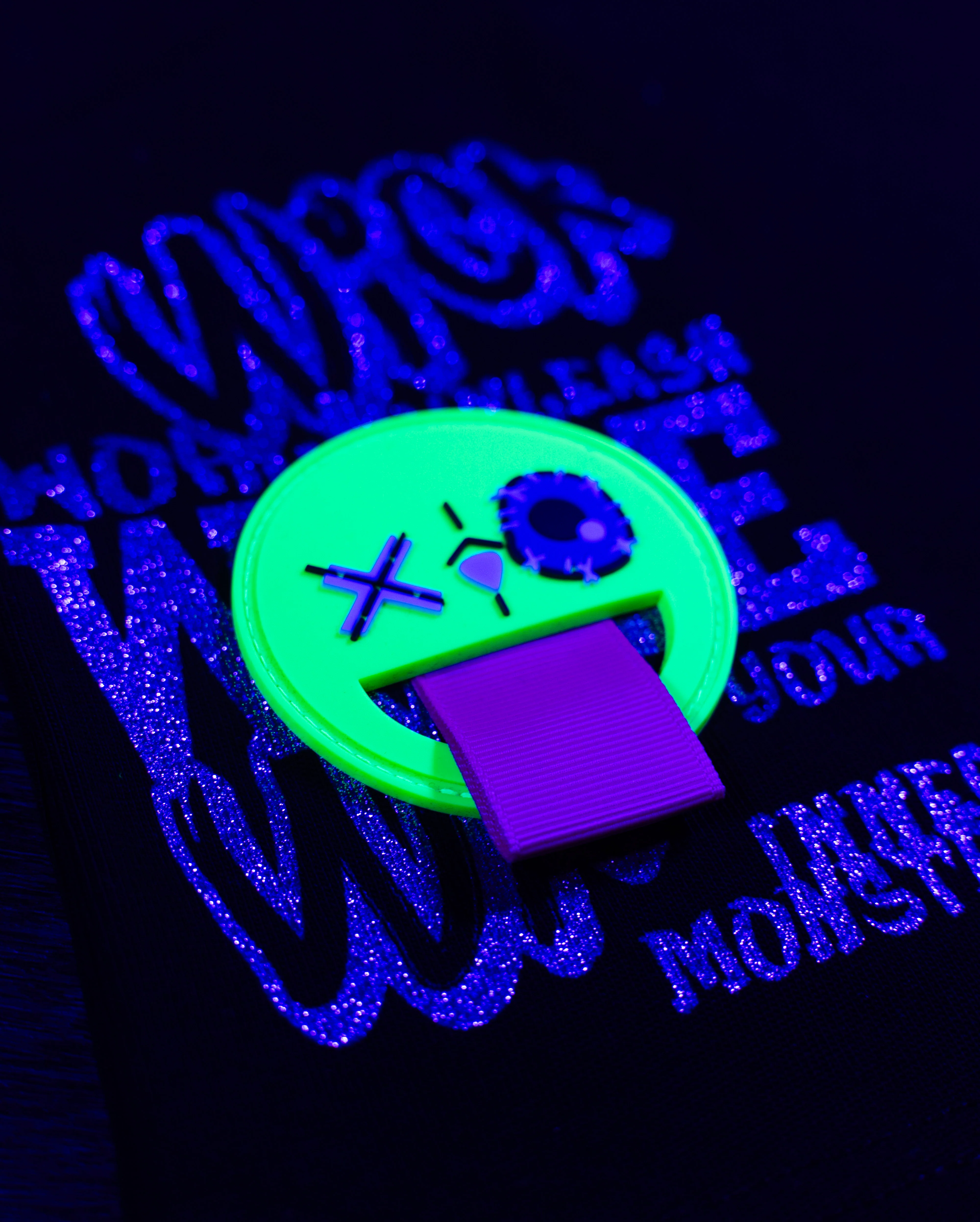 T-SHIRT OVERSIZED WARLOCK BLACK