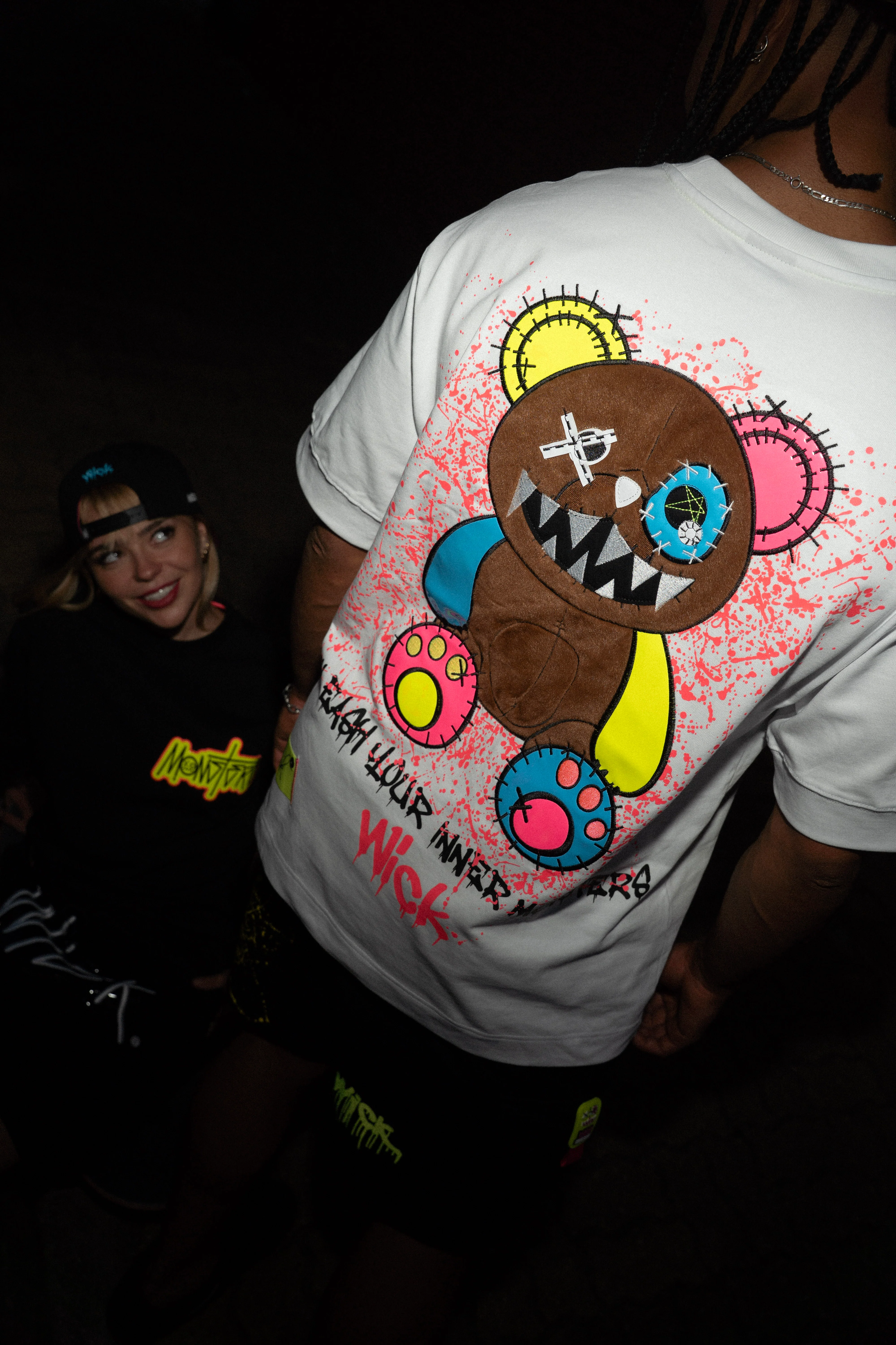 BEAR WHITE NR OVERSIZED T-SHIRT!