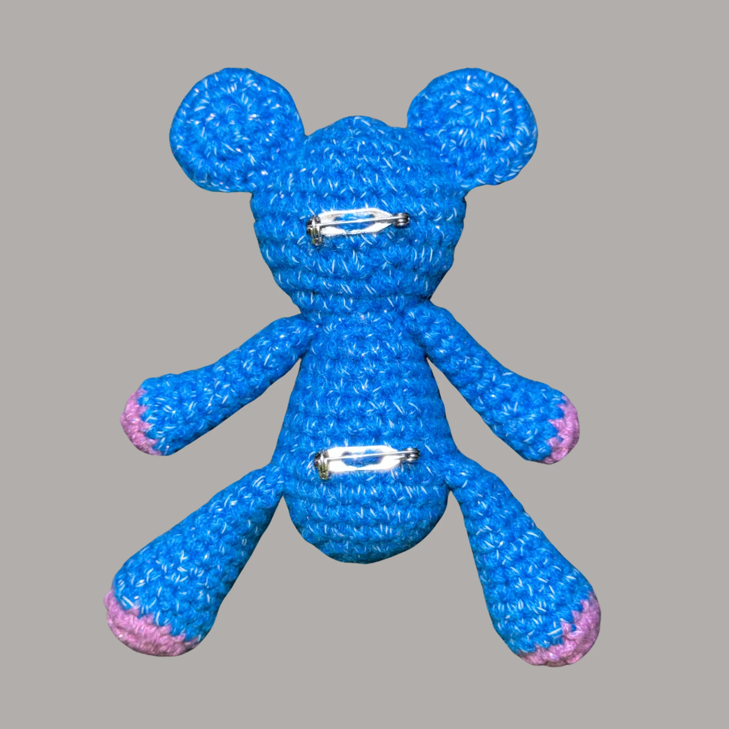 MONSTERS AMIGURUMI CROCHET BLUE!