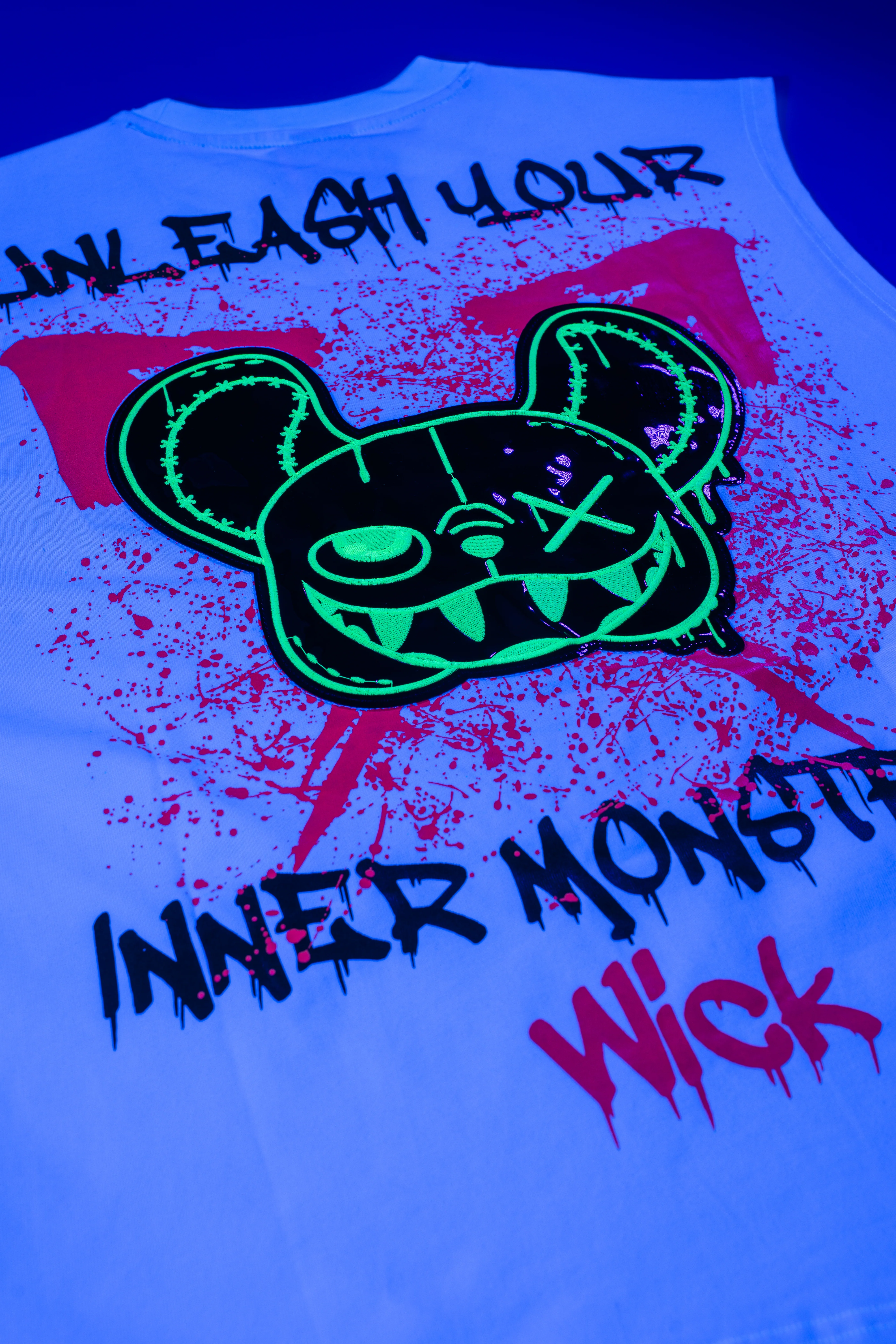 OVERSIZED NR EXPLOSION WHITE PINK