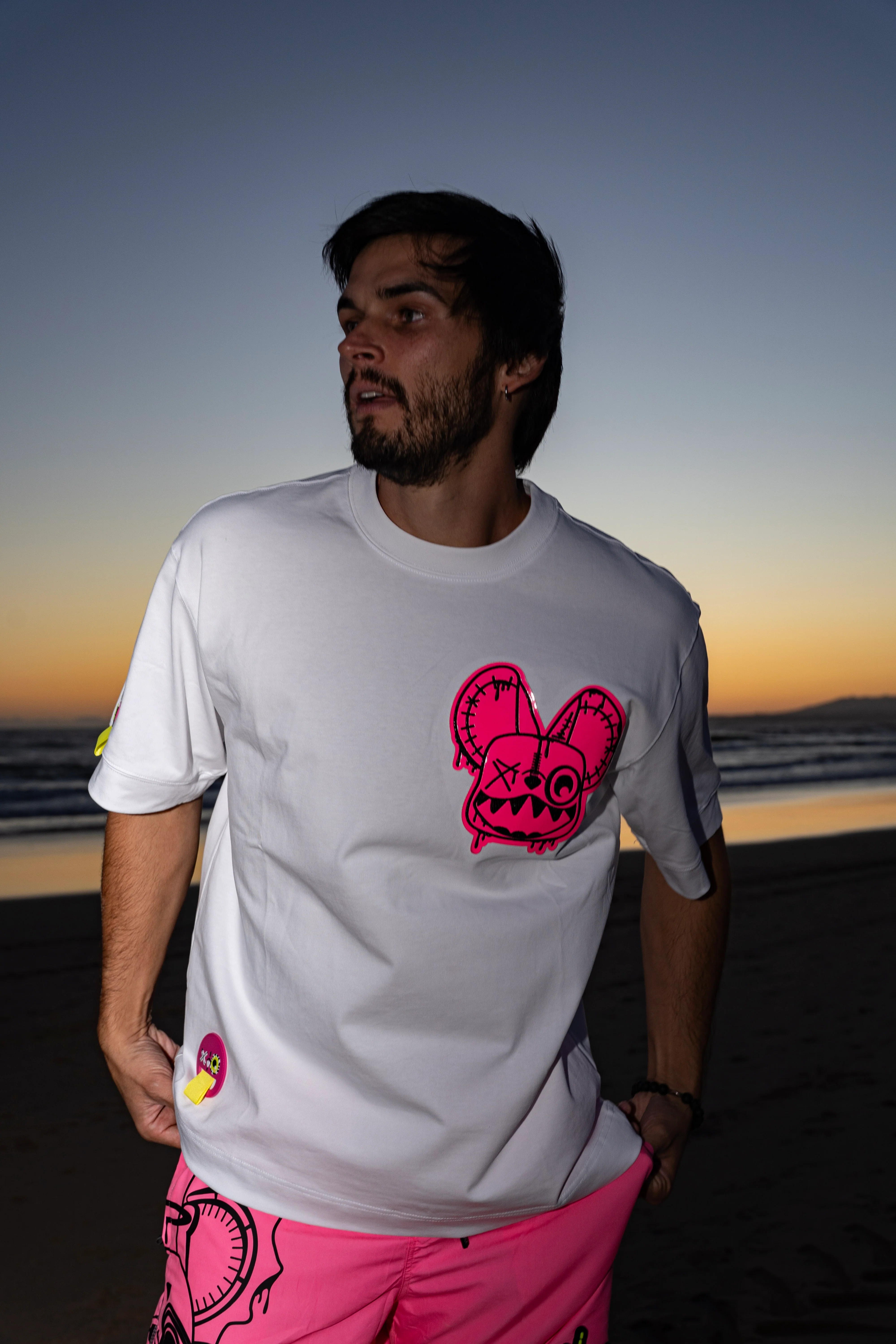 NR White PINK Basic FUN