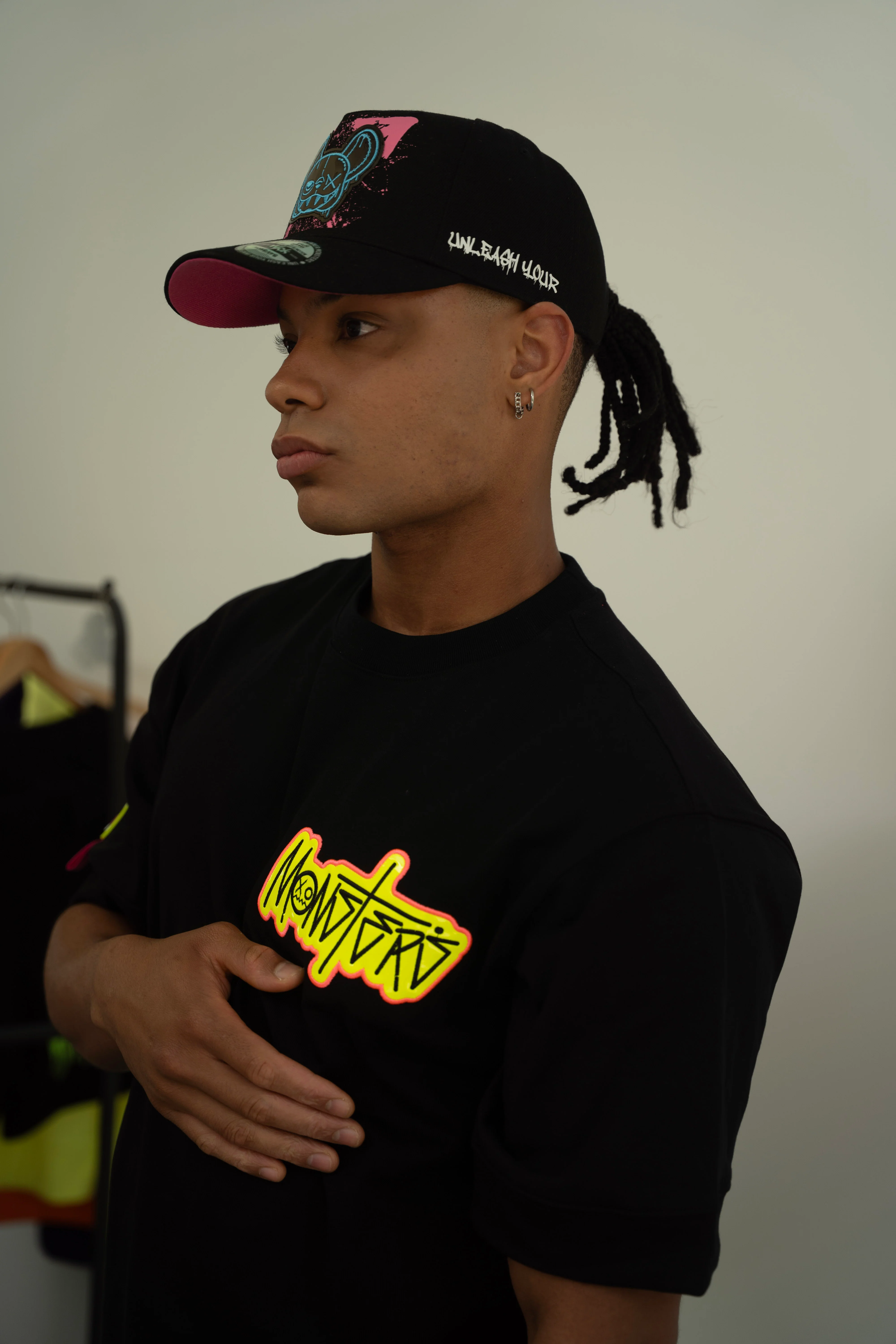 OVERSIZED NR BLACK CHAIN