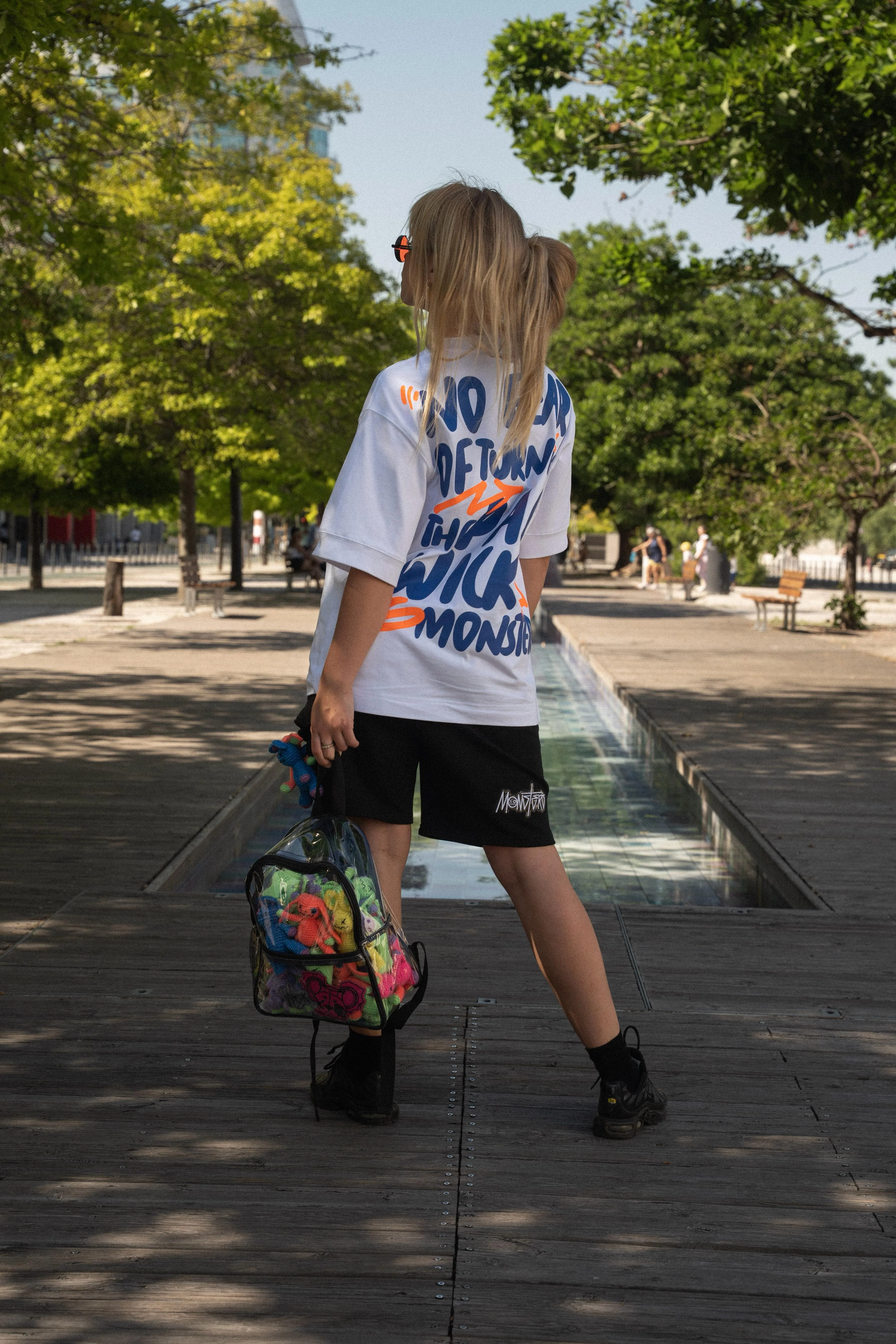 OVERSIZED NR NO FEAR WHITE