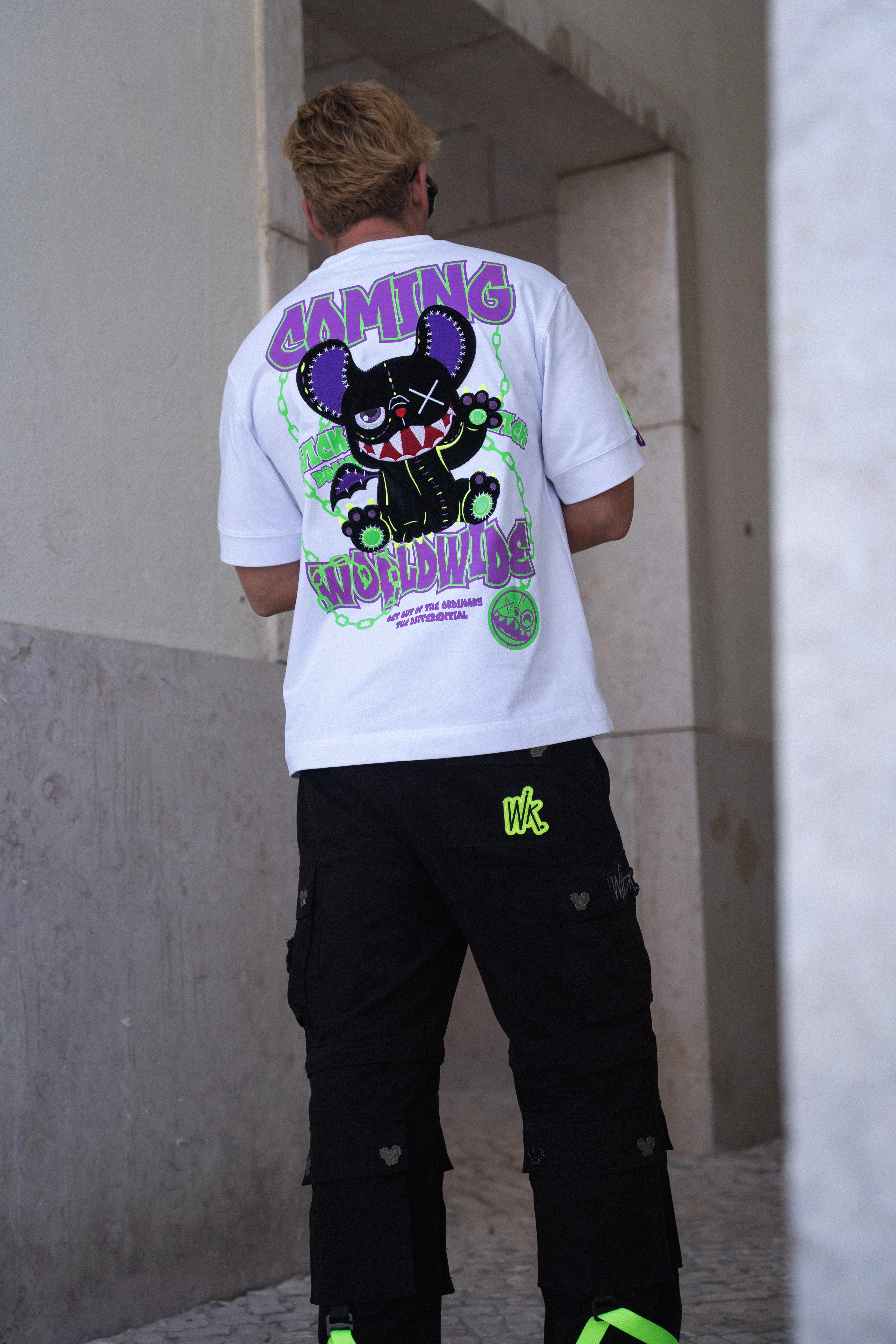 CARGO NR PANTS BLACK & YELLOW