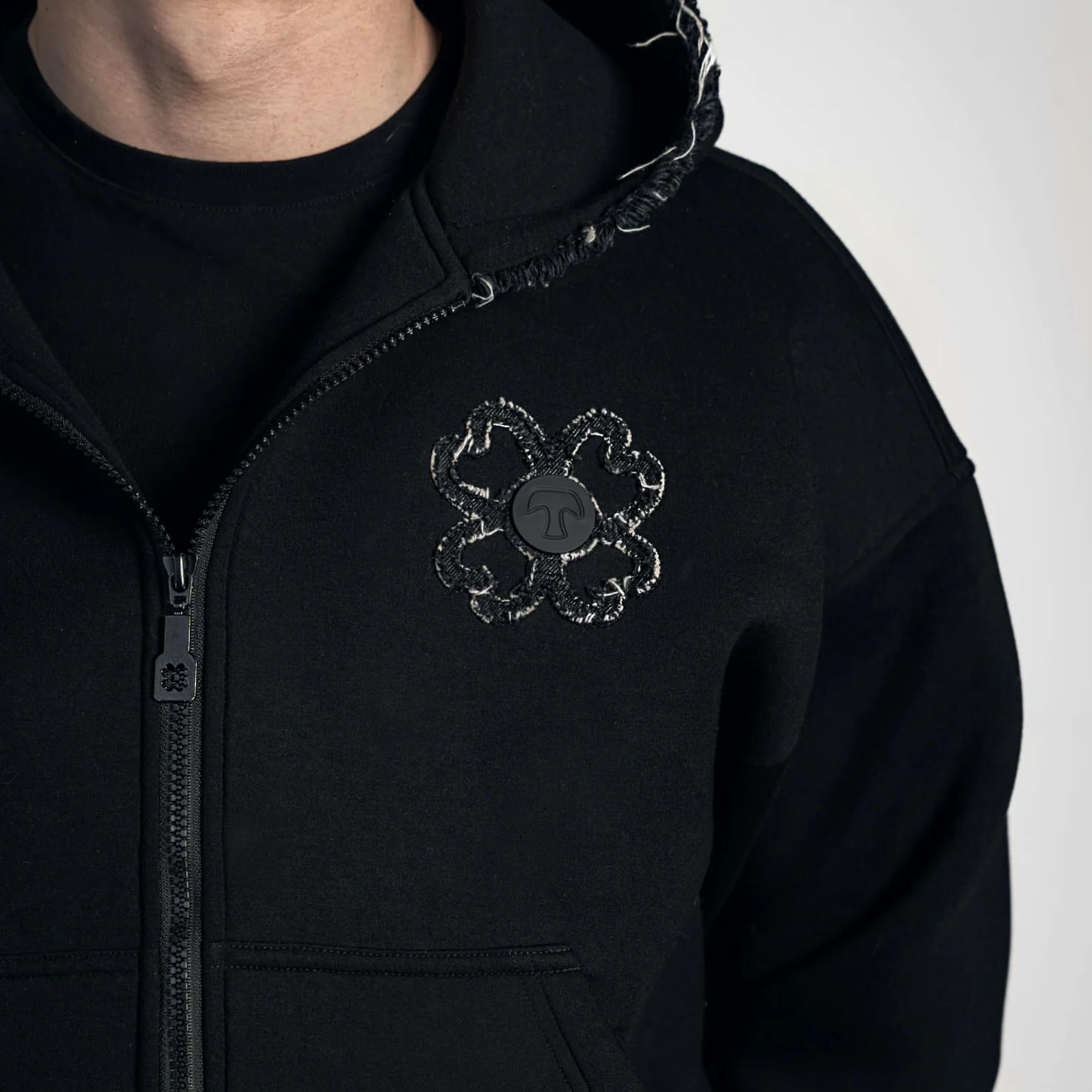 TOROM - Veste Noir Obsidienne