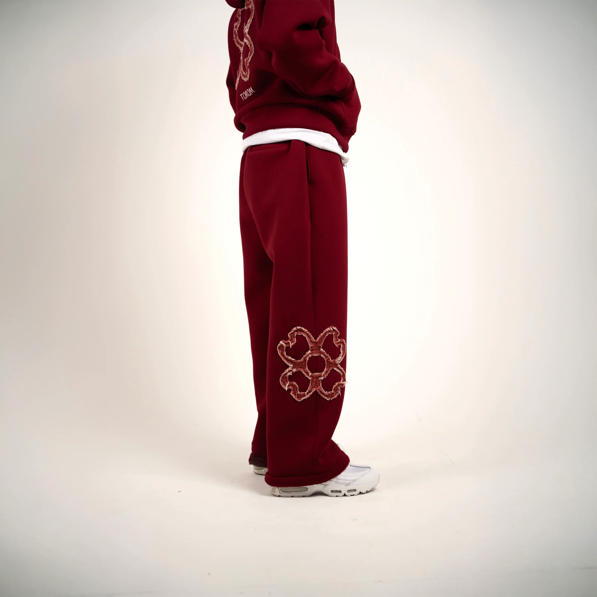 TOROM - Jogging Bordeaux Obscur