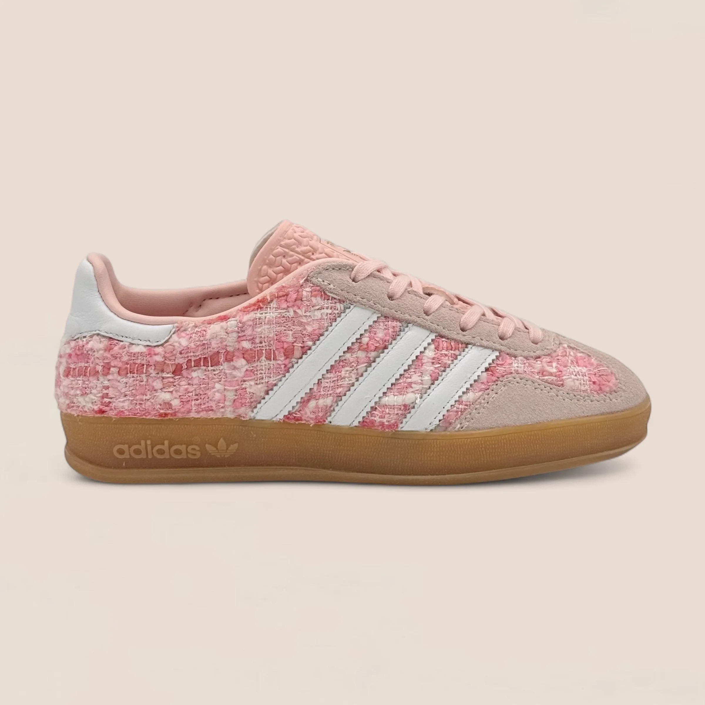 GAZELLE TWEED PINK