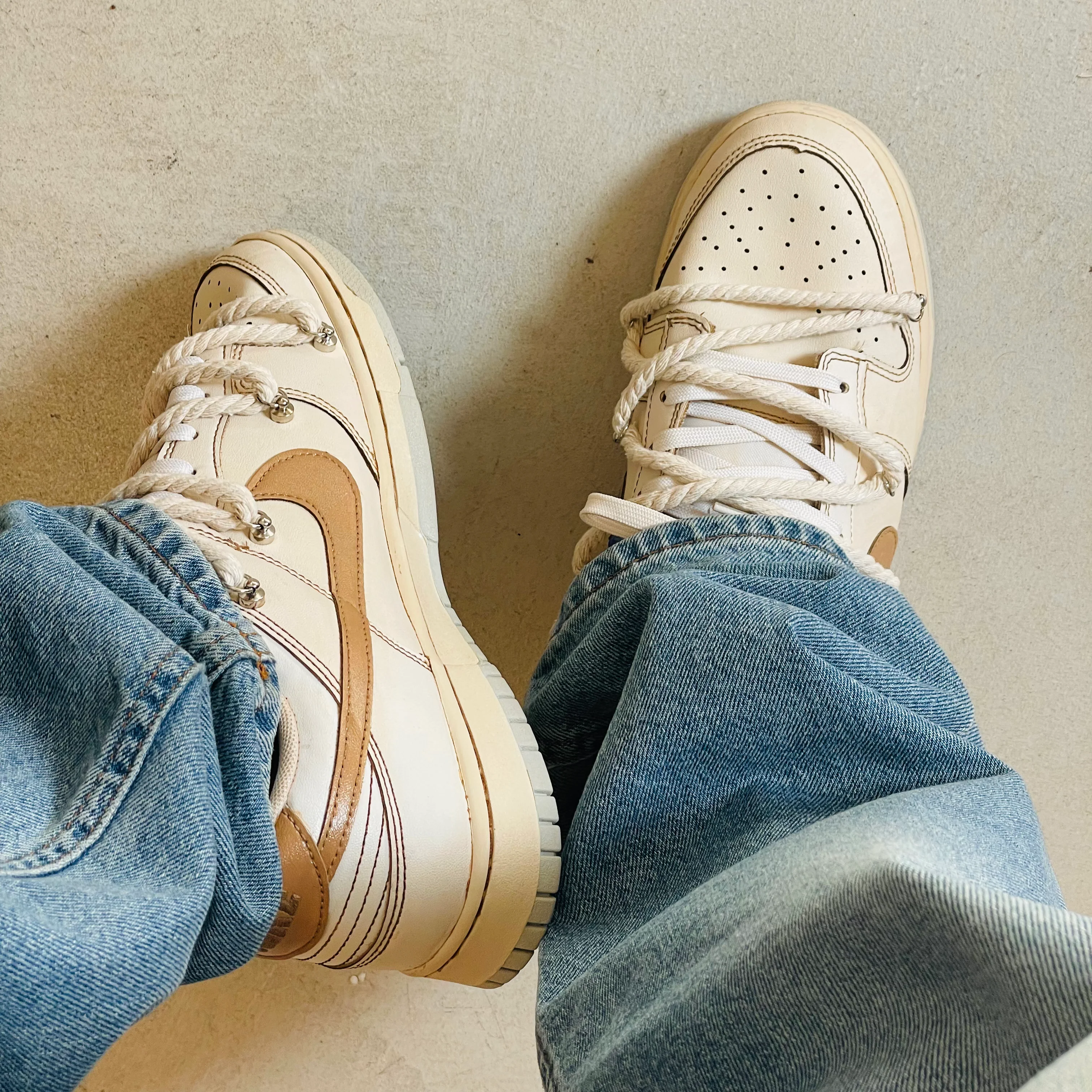 Dunk Low Overlaces Caffè