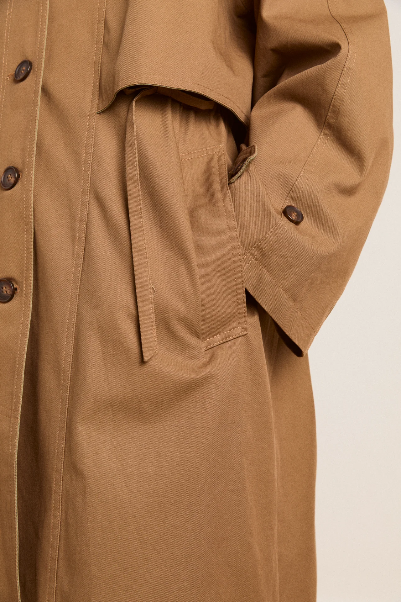 camille trench - mocha