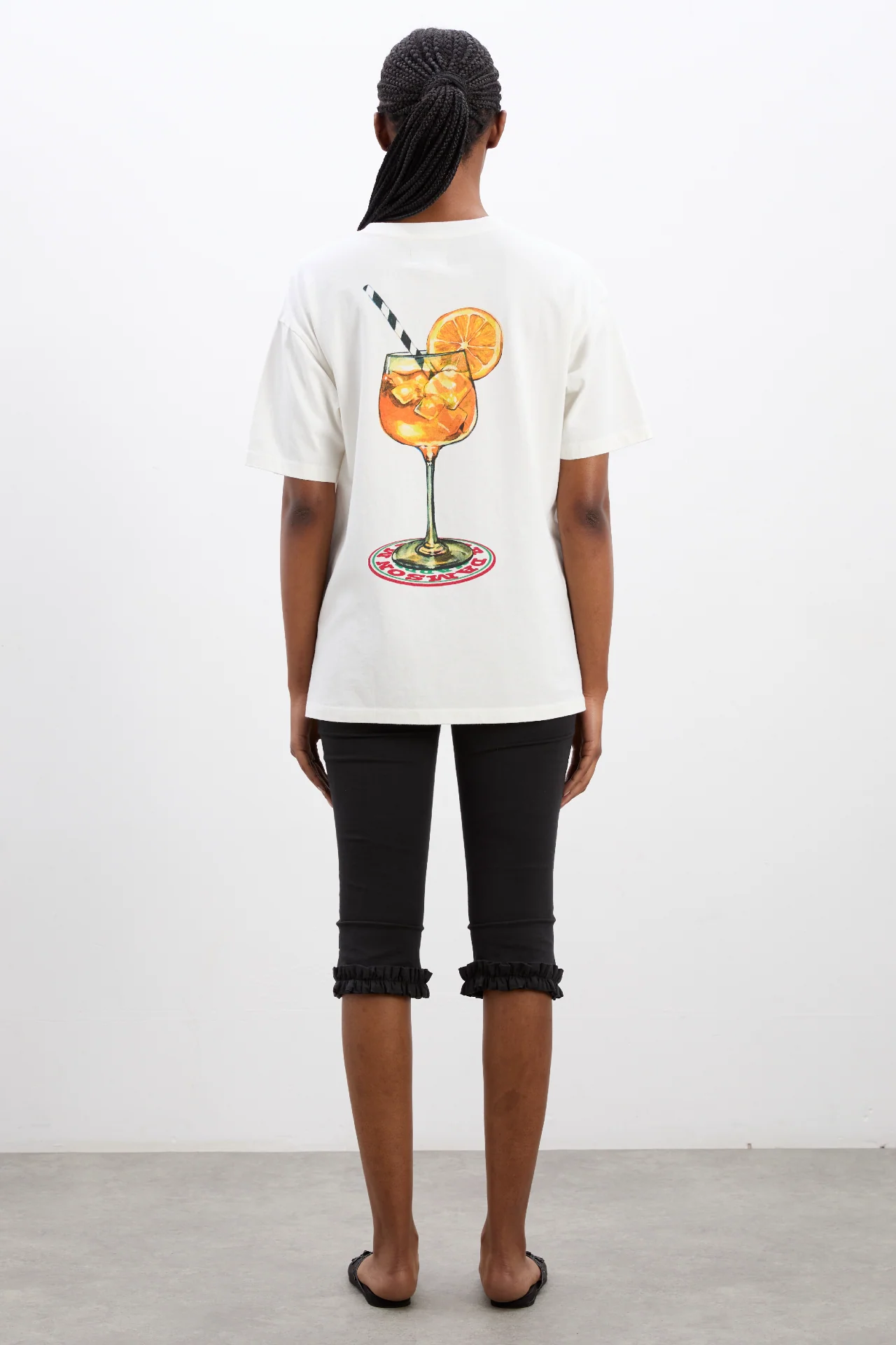 spritz boyfriend tee- white