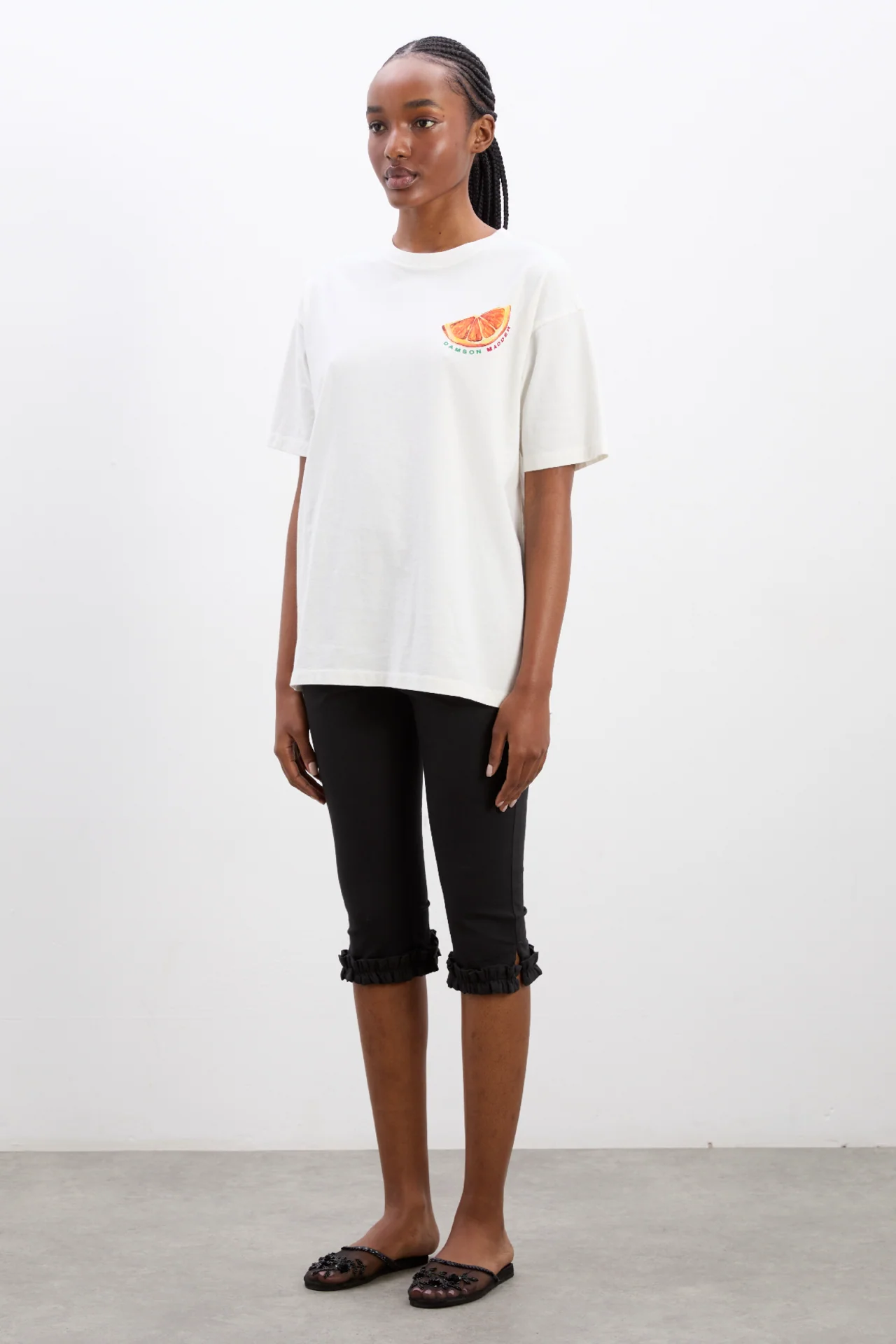 spritz boyfriend tee- white