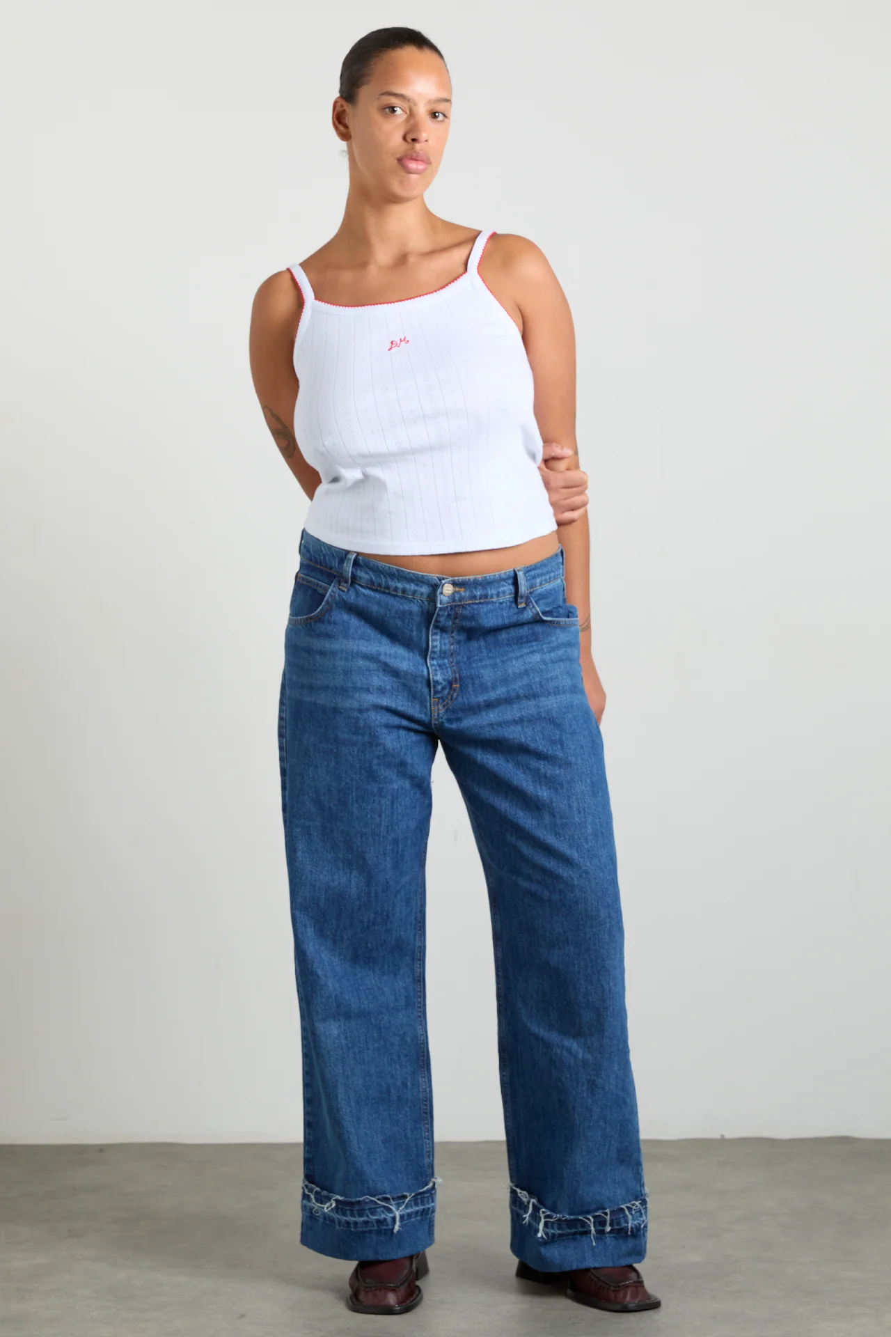 sylvie jeans - mid wash