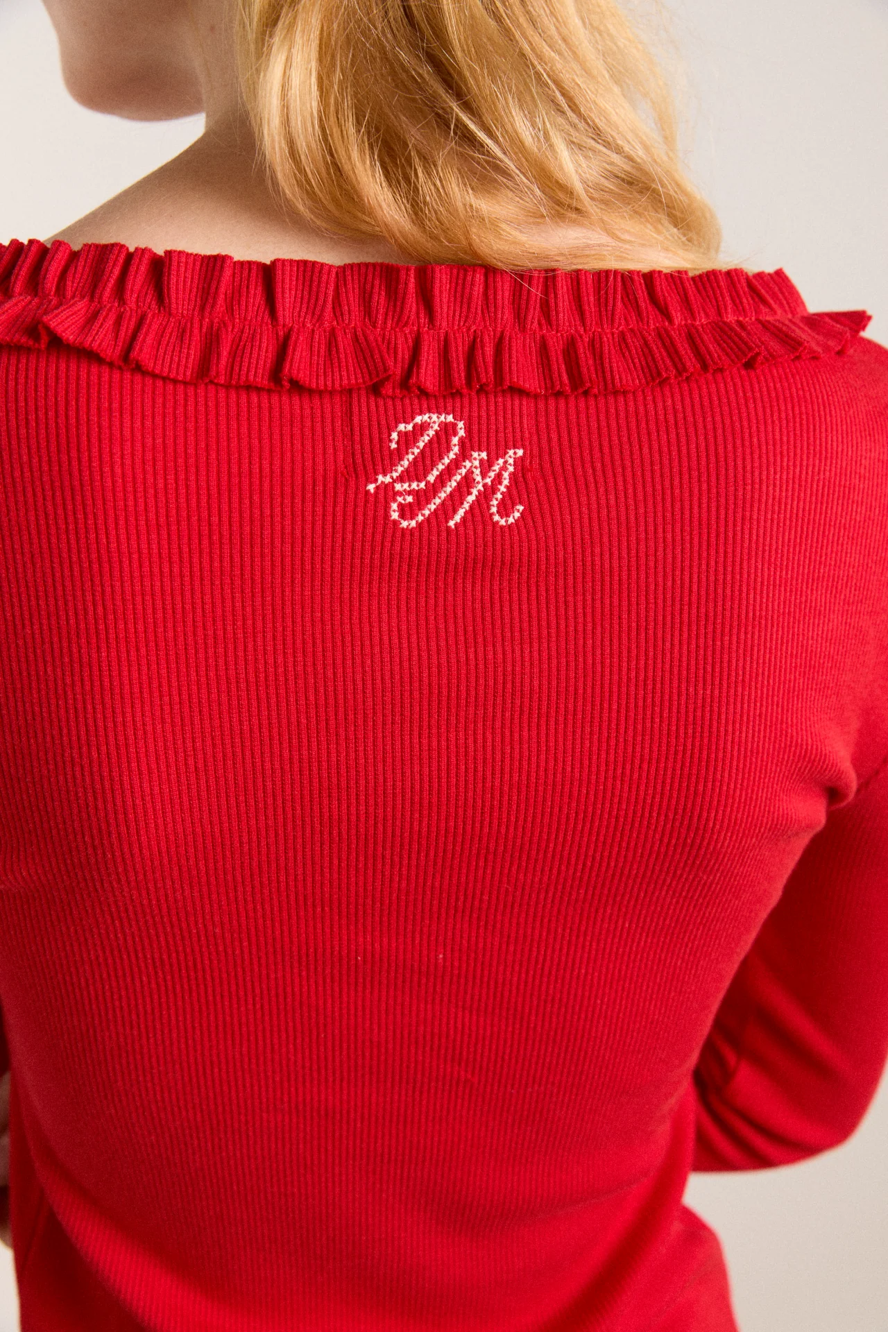 varsha cardigan - cherry