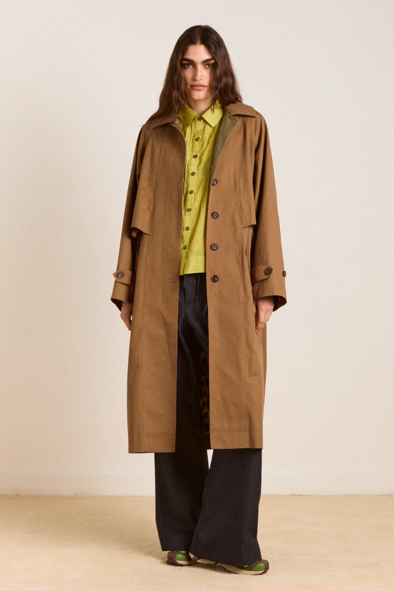 camille trench - mocha