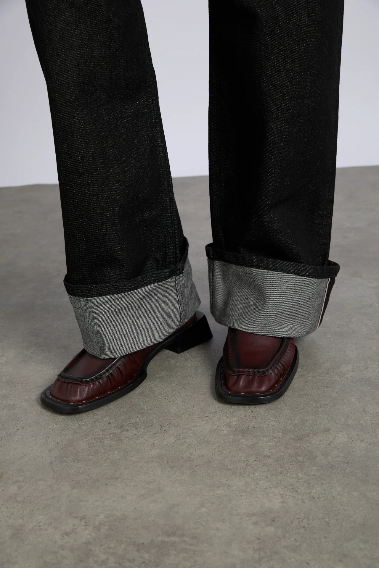 selvedge sylvie jeans - washed black (online exclusive)