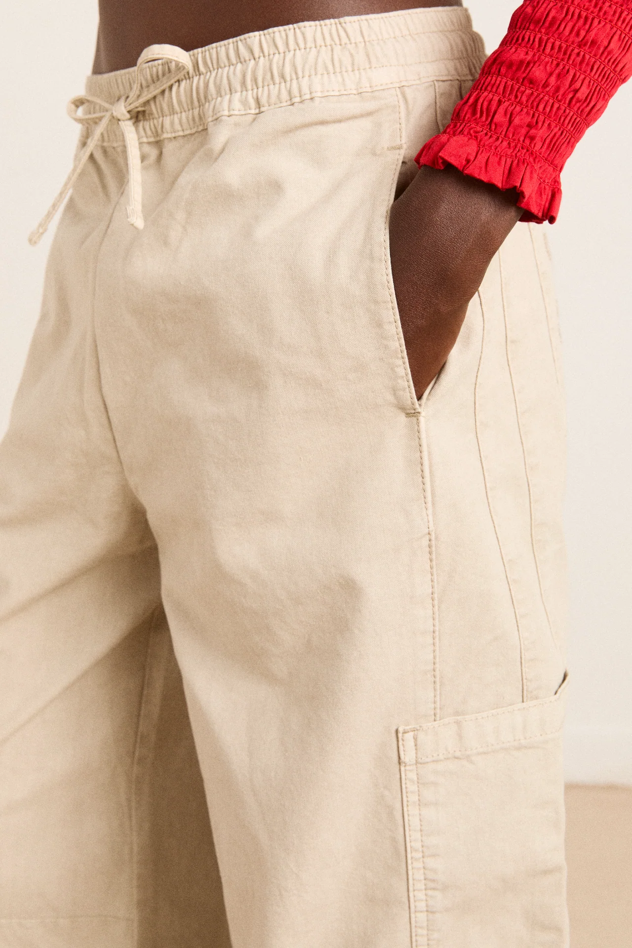 felix twill trouser - stone