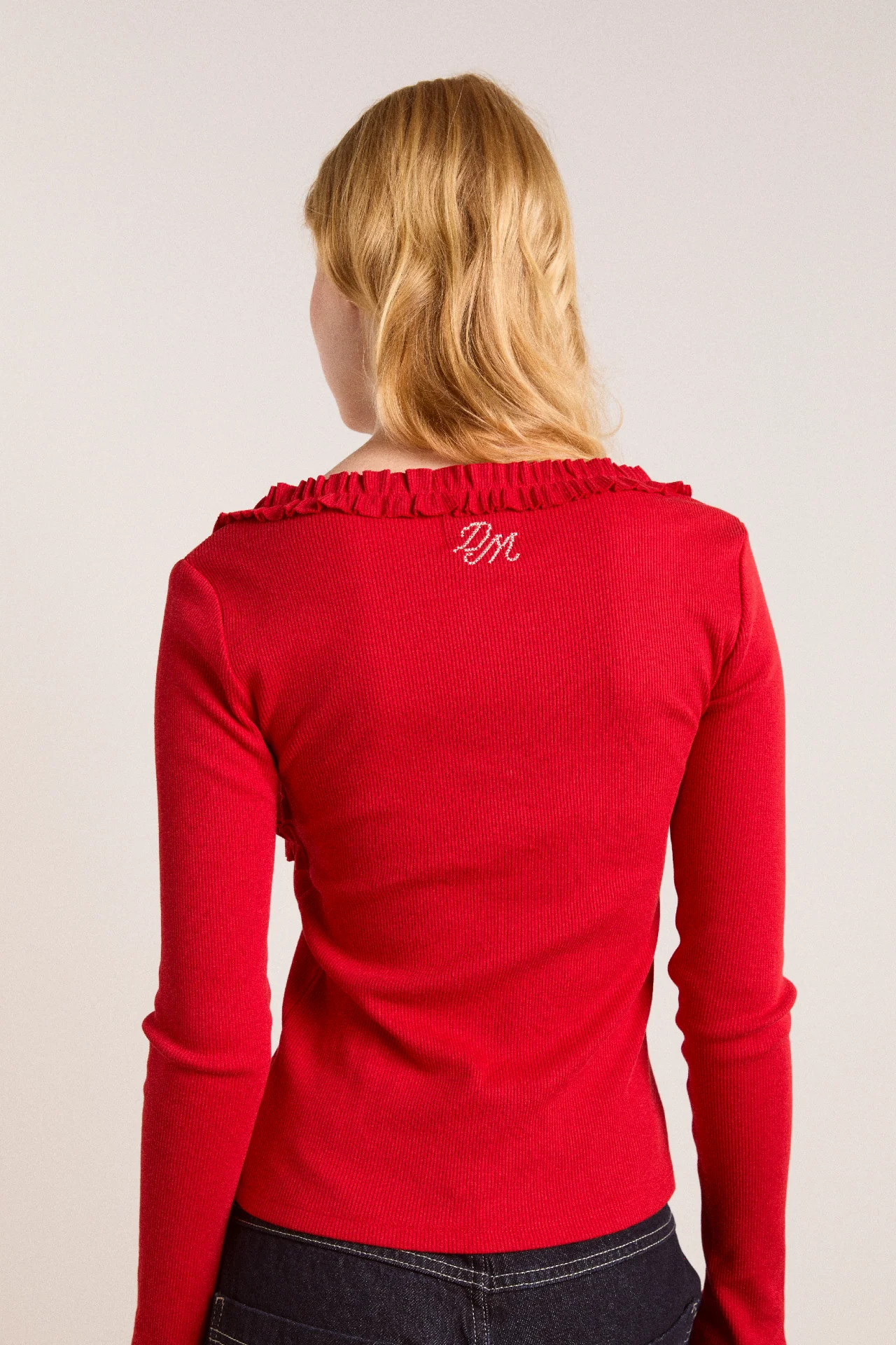 varsha cardigan - cherry