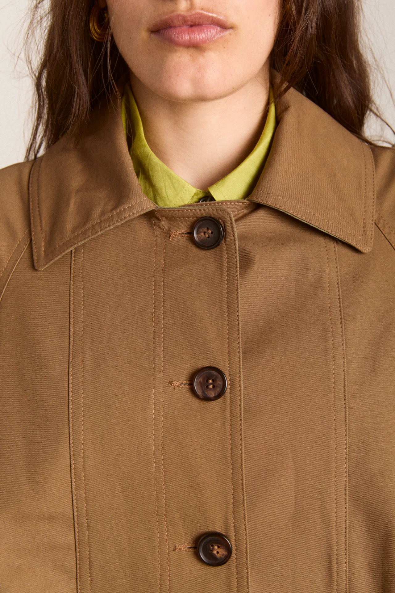 camille trench - mocha