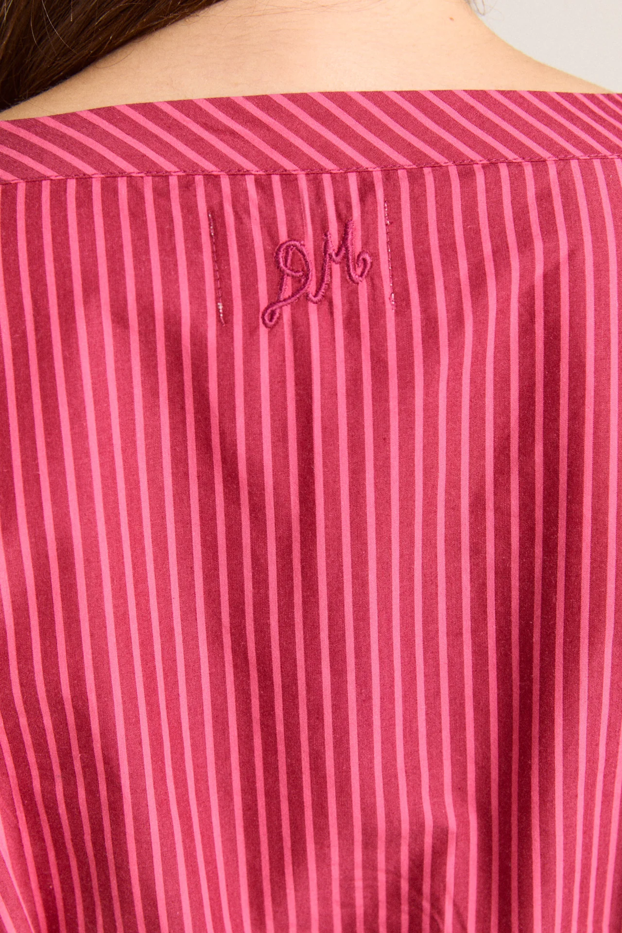 clare blouse - berry business