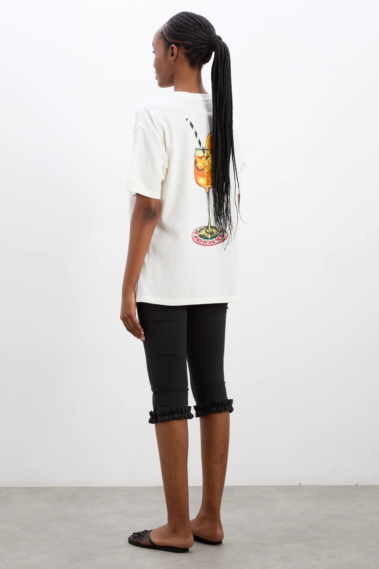 spritz boyfriend tee- white