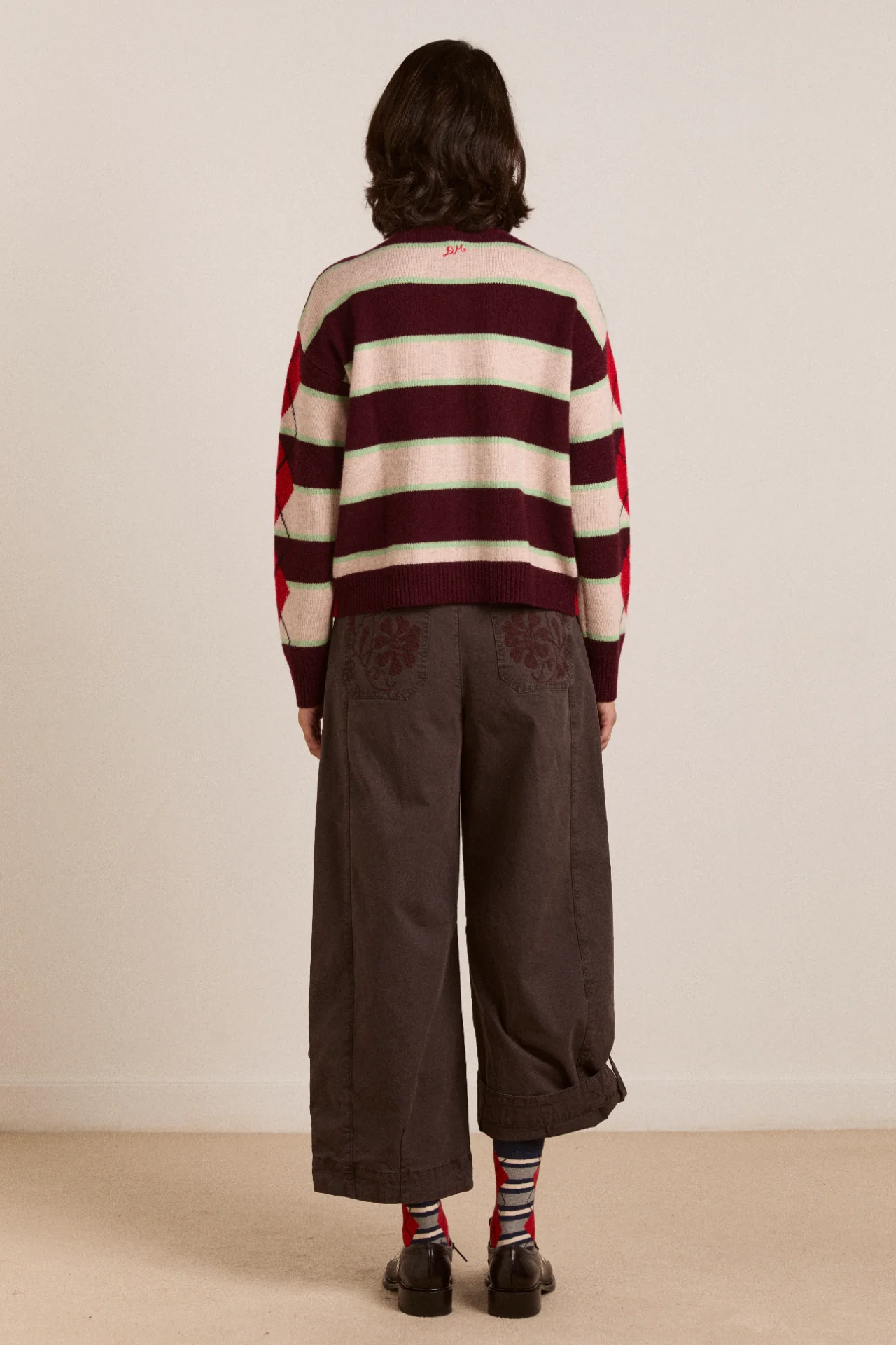 Mika Twill Trouser - Charcoal