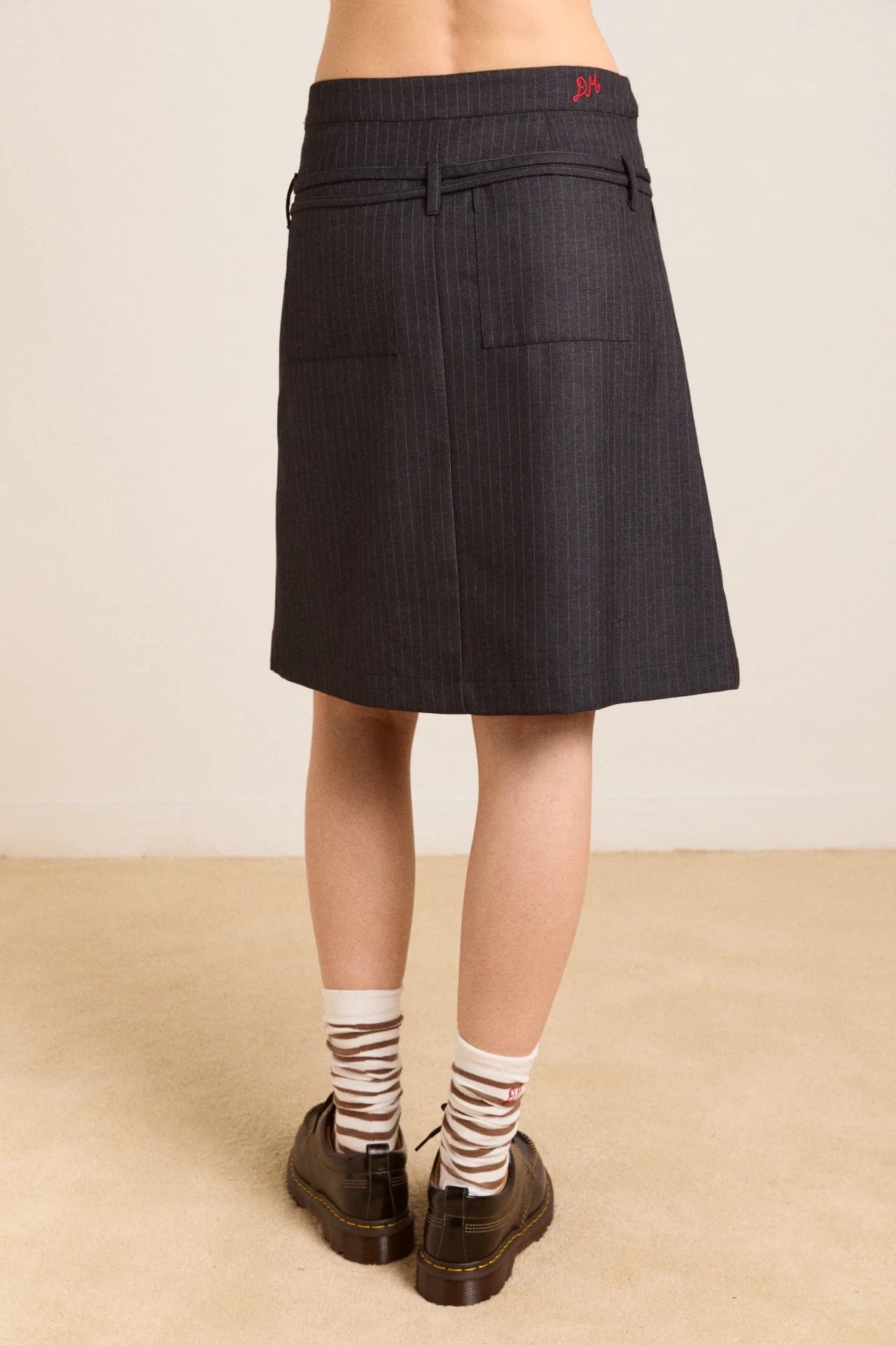 libby kilt - pinstripe