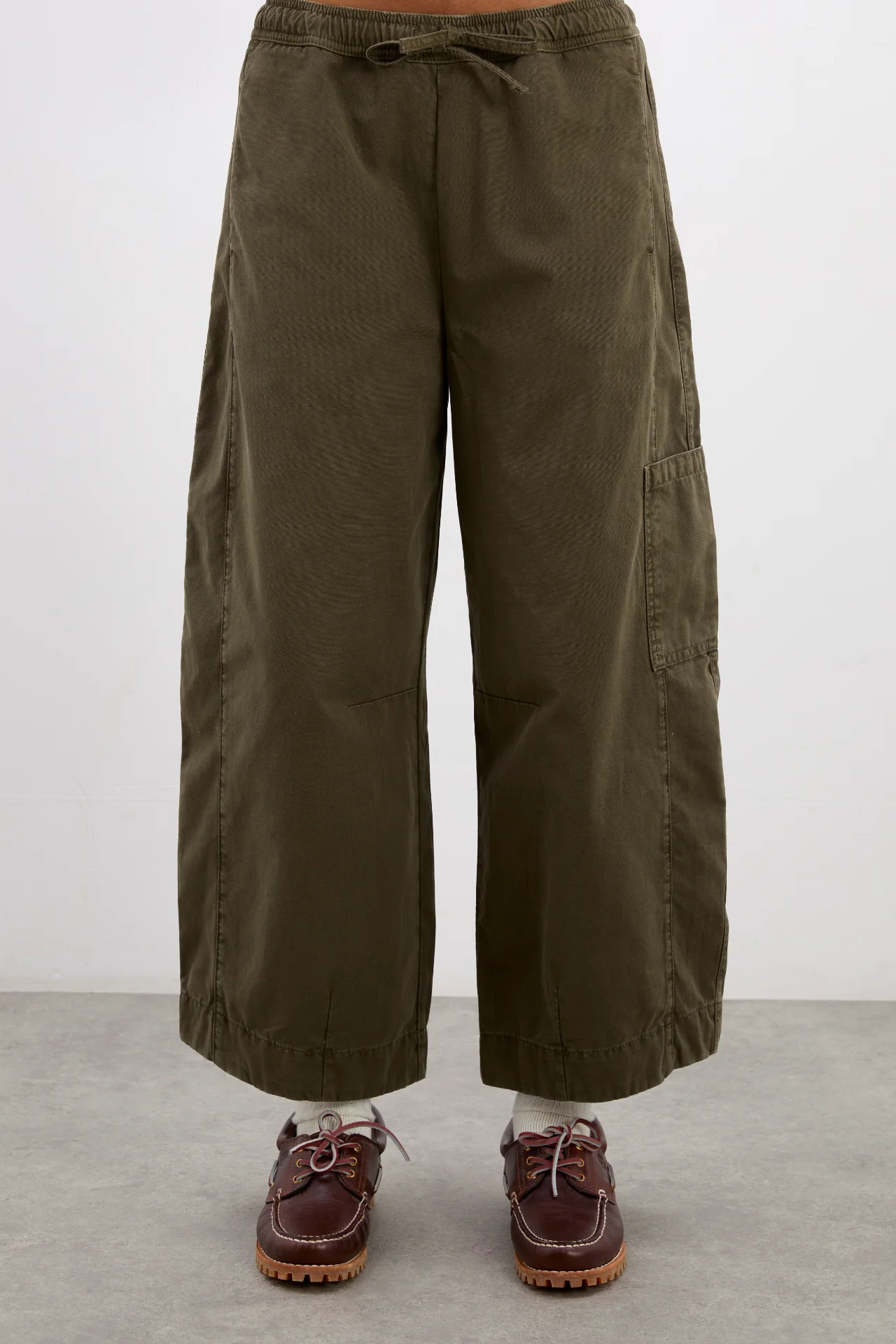 felix twill trousers - olive