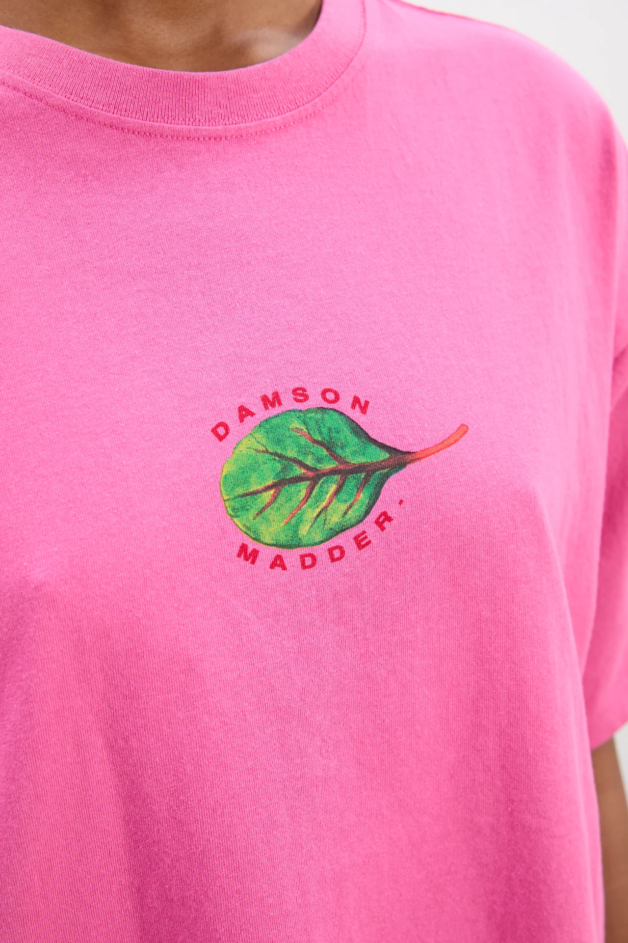 salad boyfriend tee- pink