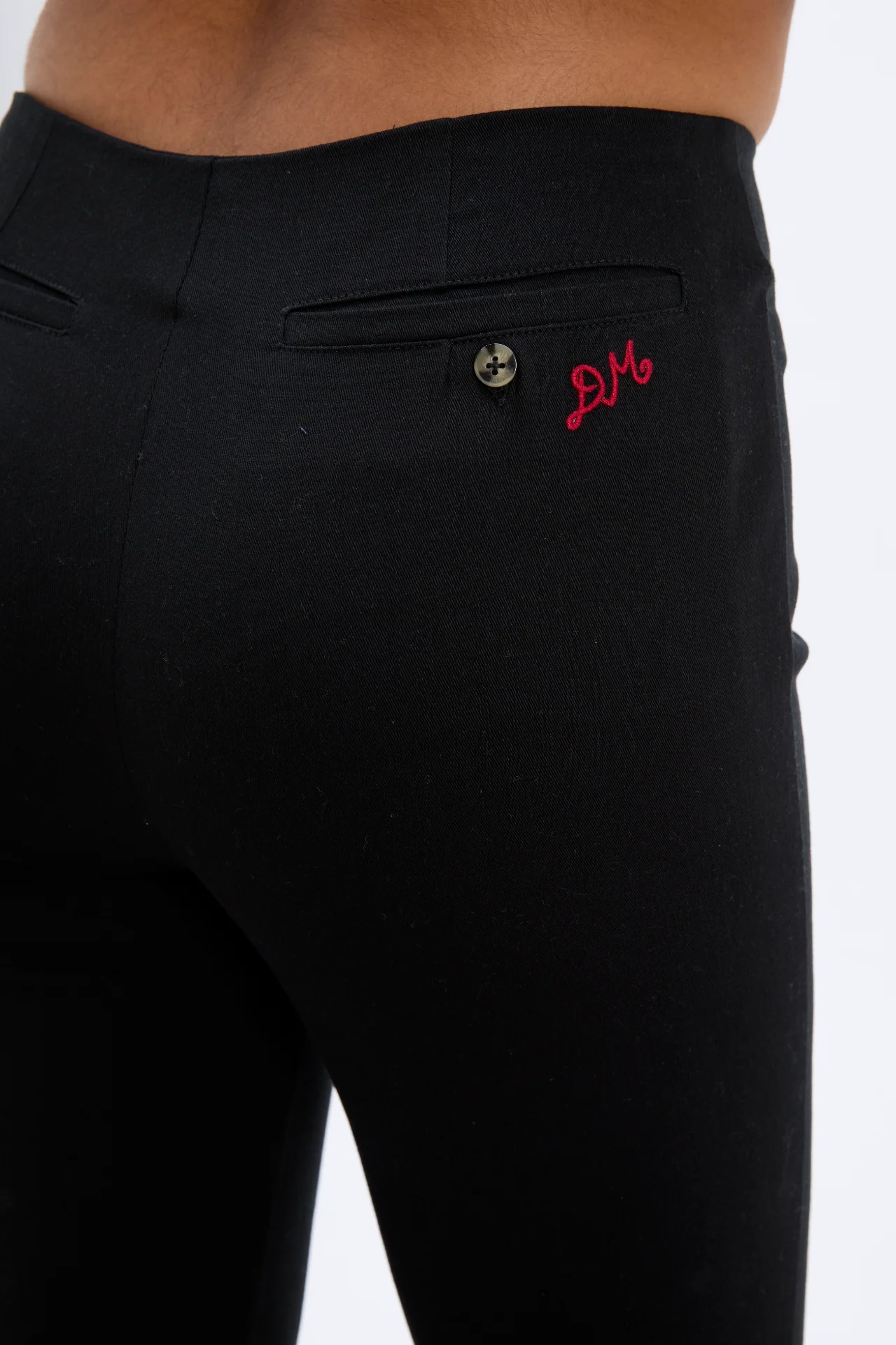 anisa capri pants - black