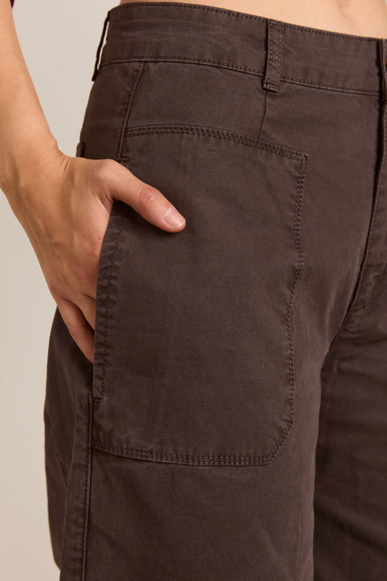 Mika Twill Trouser - Charcoal
