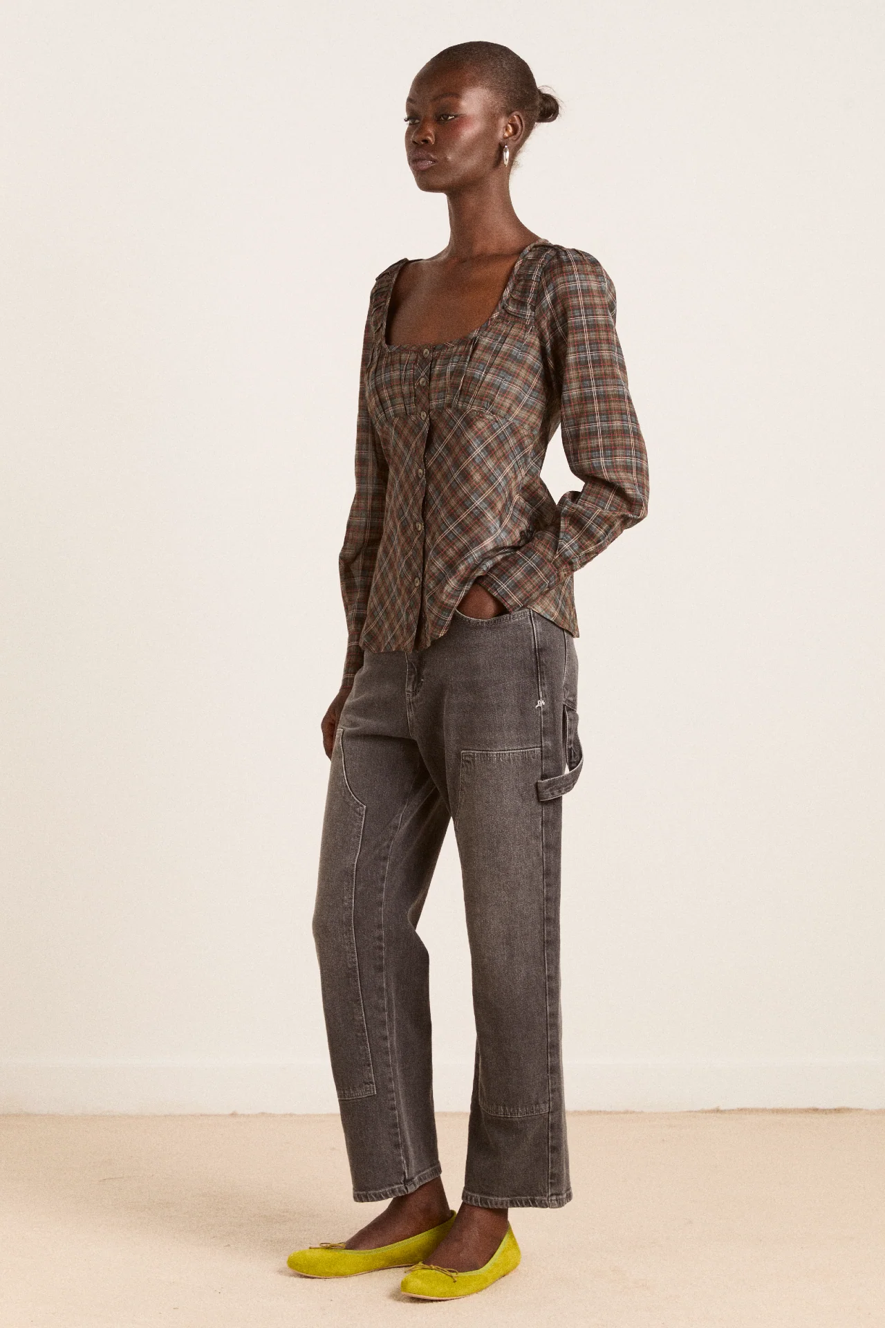 tovie jeans - dark grey