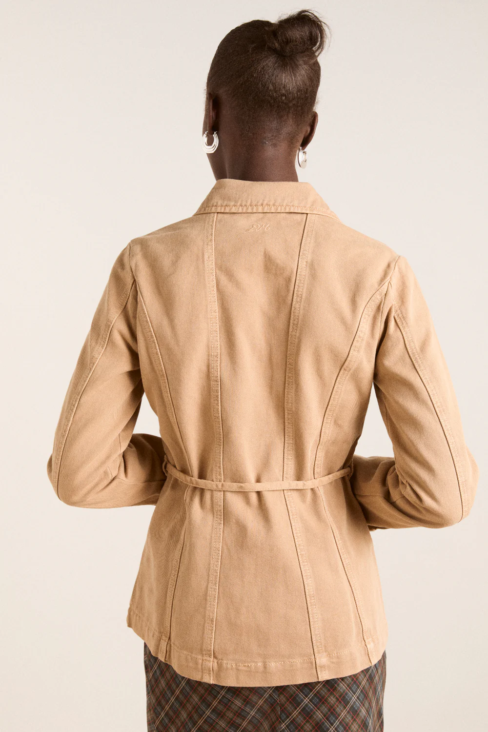 francie blazer - tan