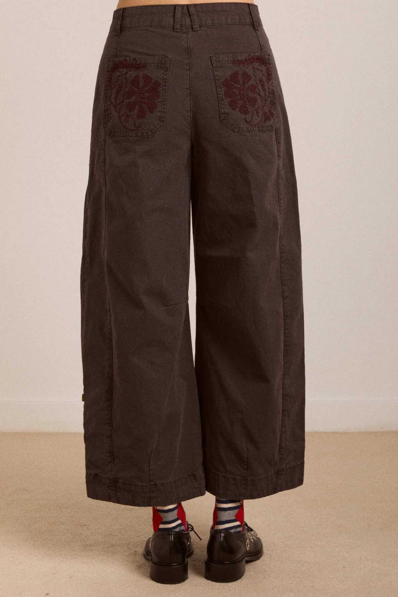 Mika Twill Trouser - Charcoal