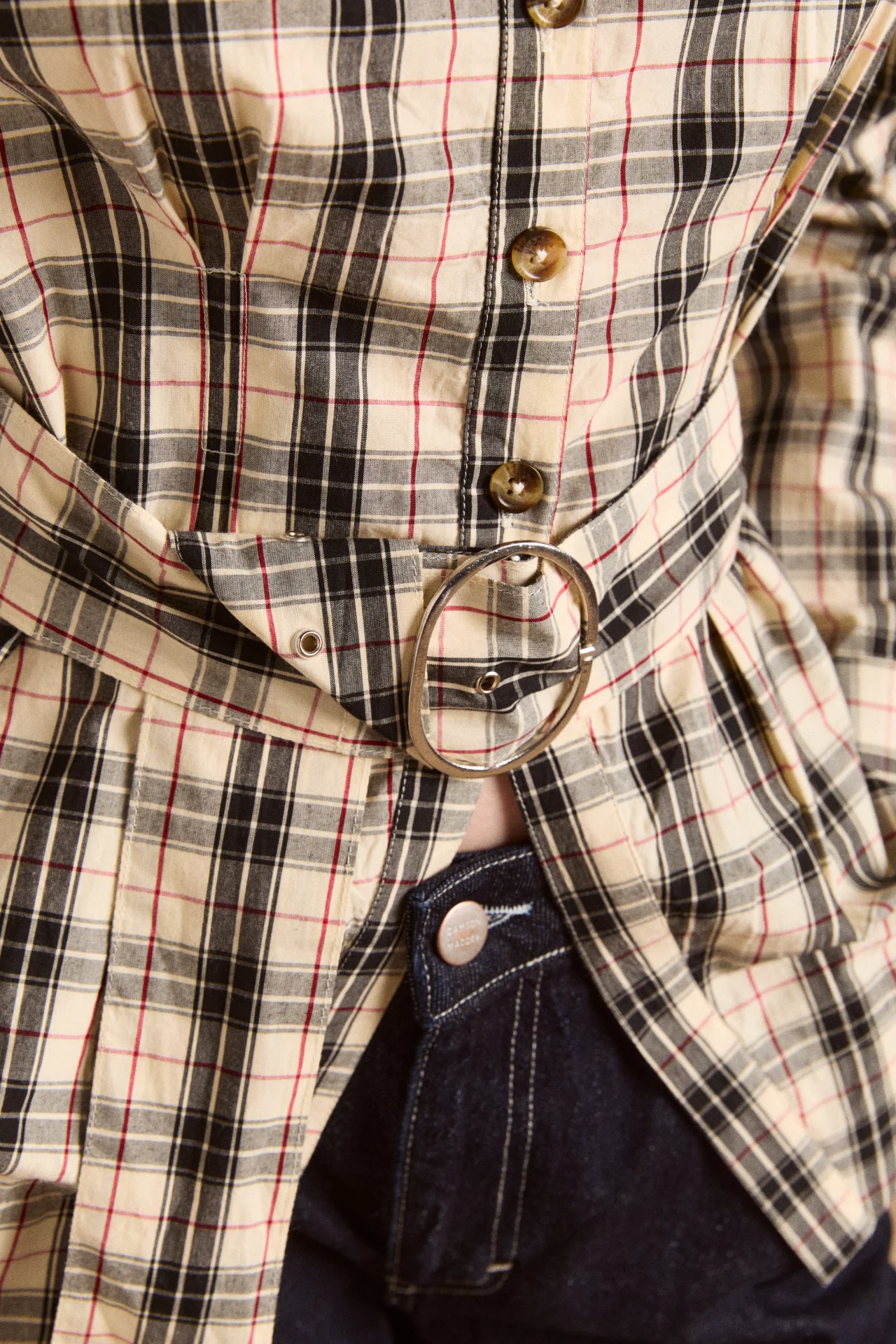 harley shirt - butter check