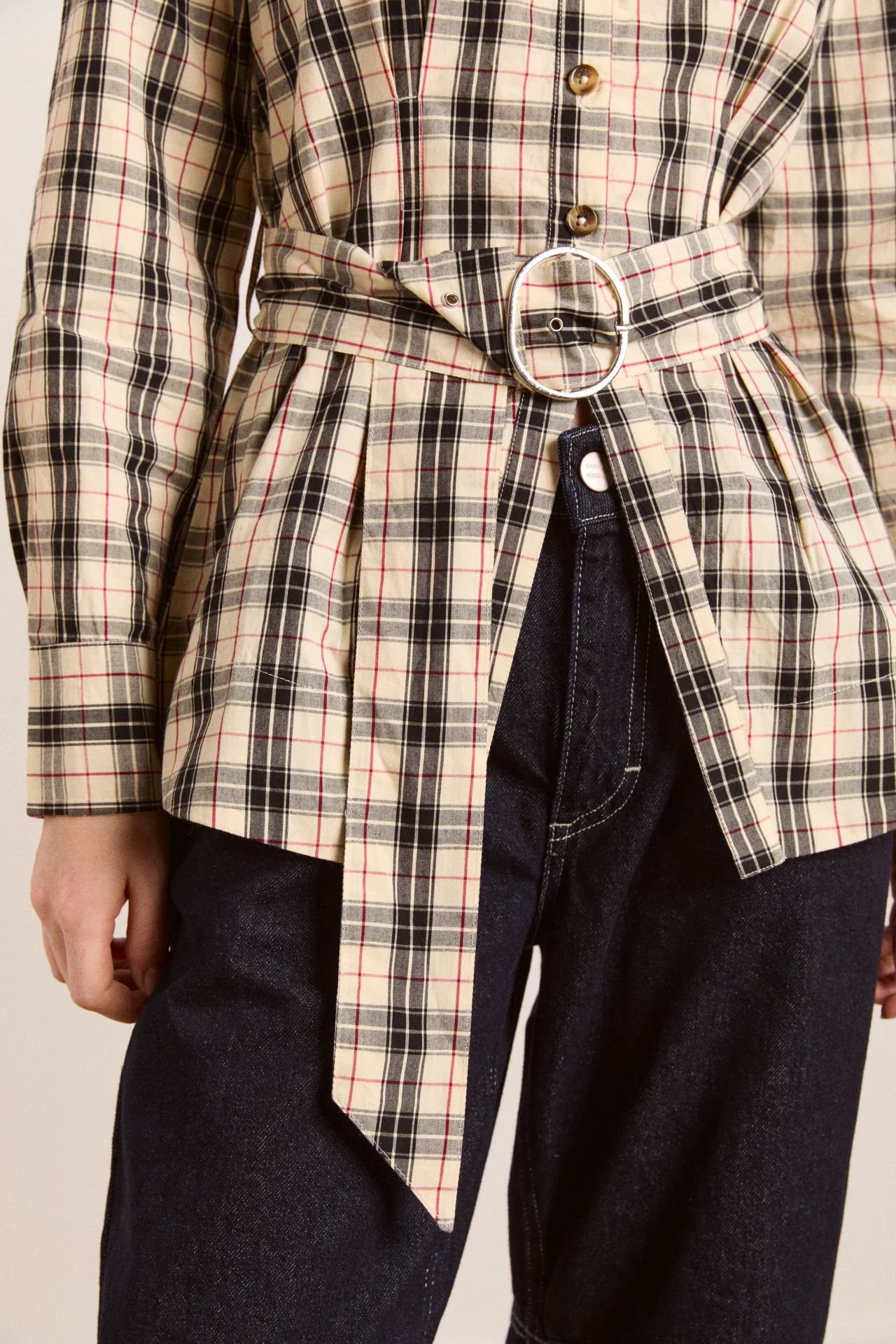 harley shirt - butter check