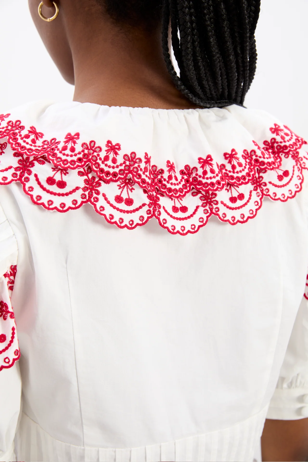 caroline blouse - cherries