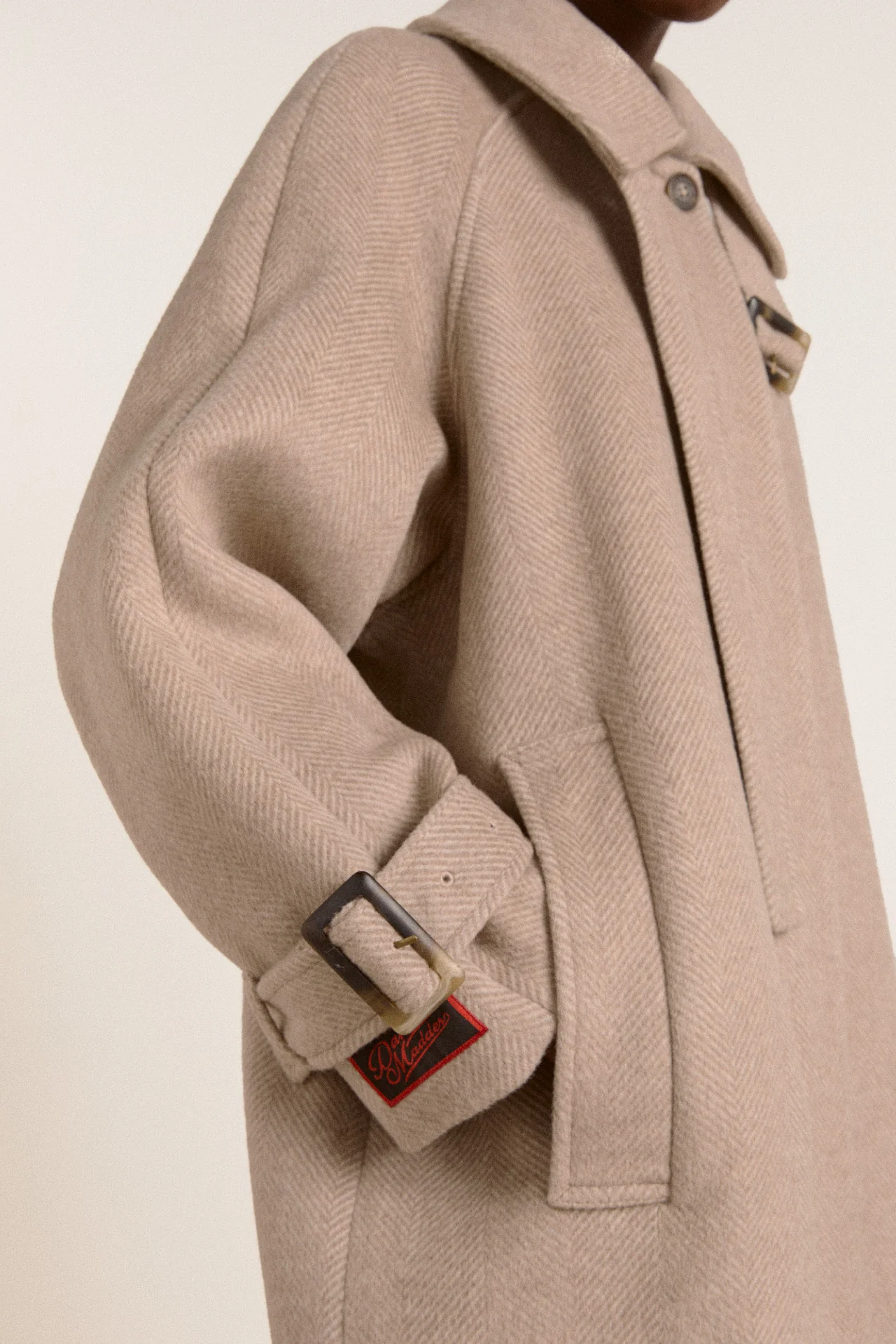 jude wool coat - oat