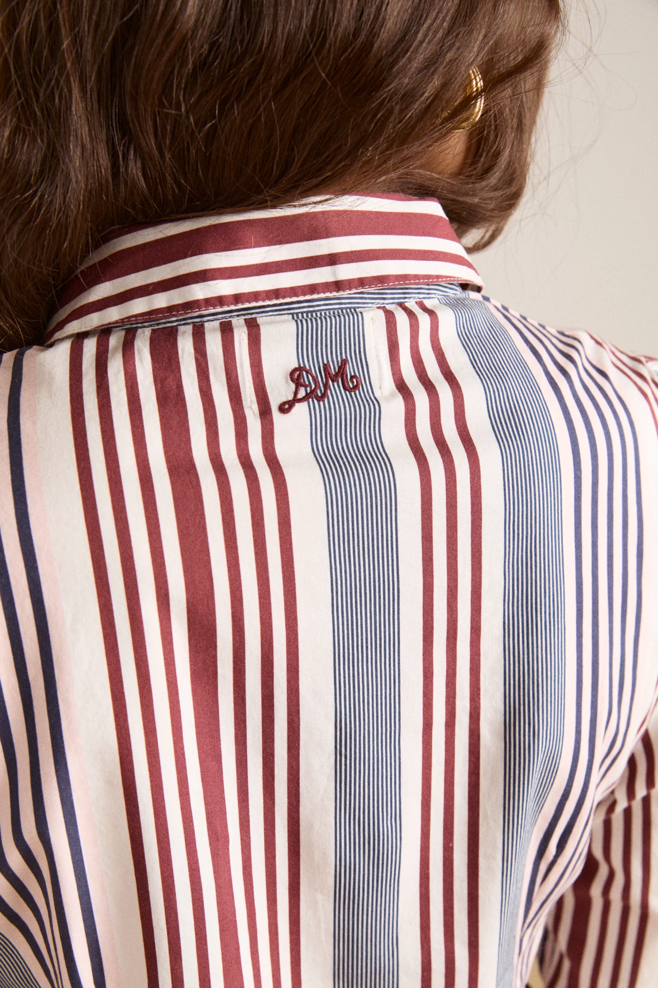 jilla shirt - multi business stripe